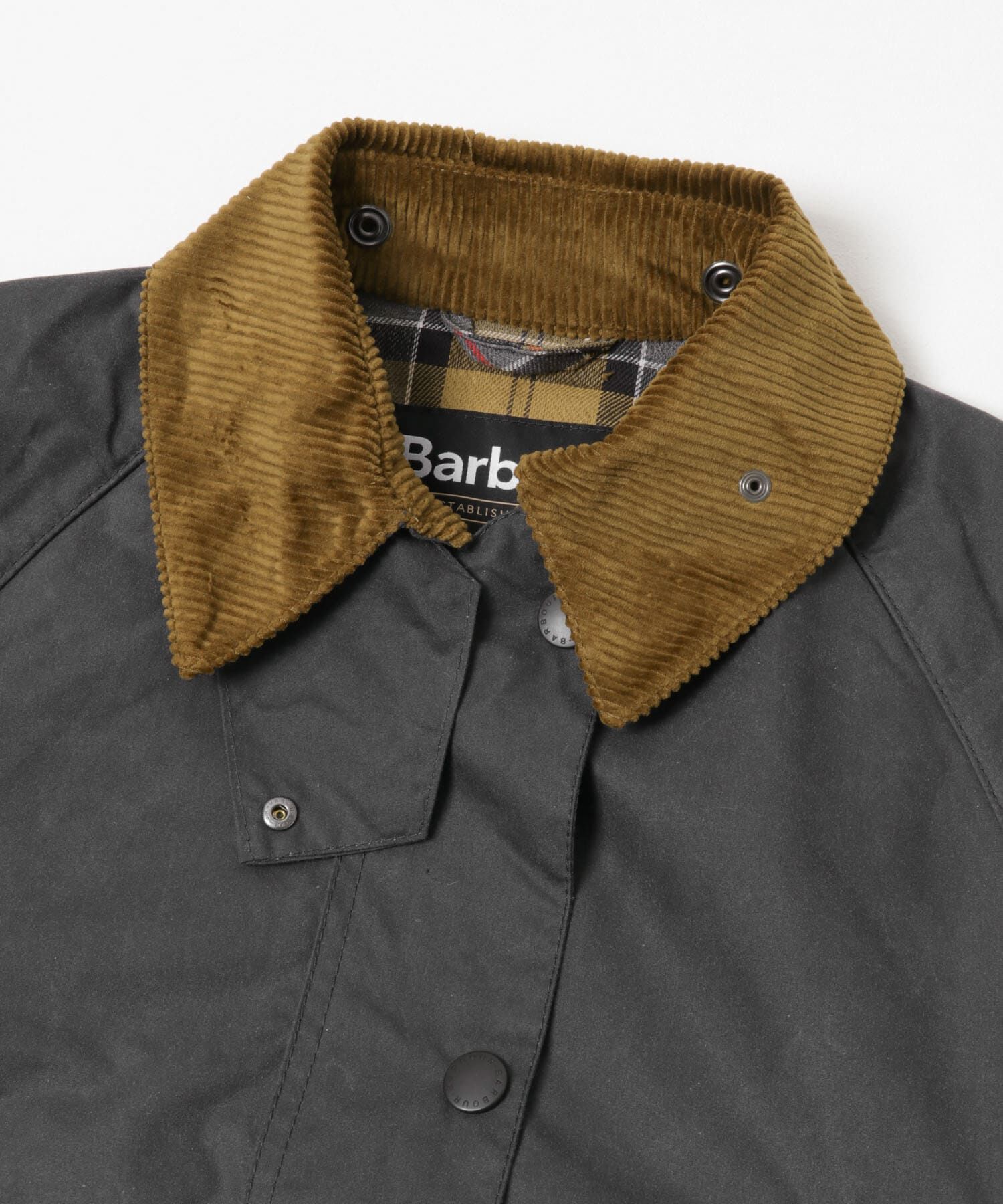 URBAN RESEARCH「Barbour　bedale wax jacket」|ノーカラーコート|