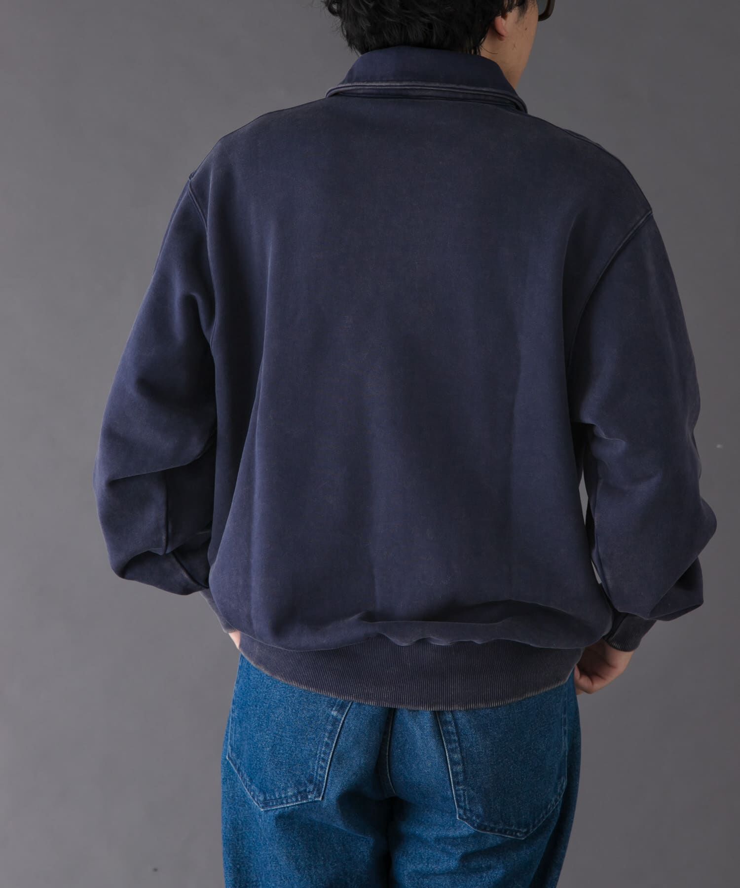 URBAN RESEARCH DOORS「FORK&SPOON　サンブリーチハーフジップスウェット」|スウェット・ジャージ|