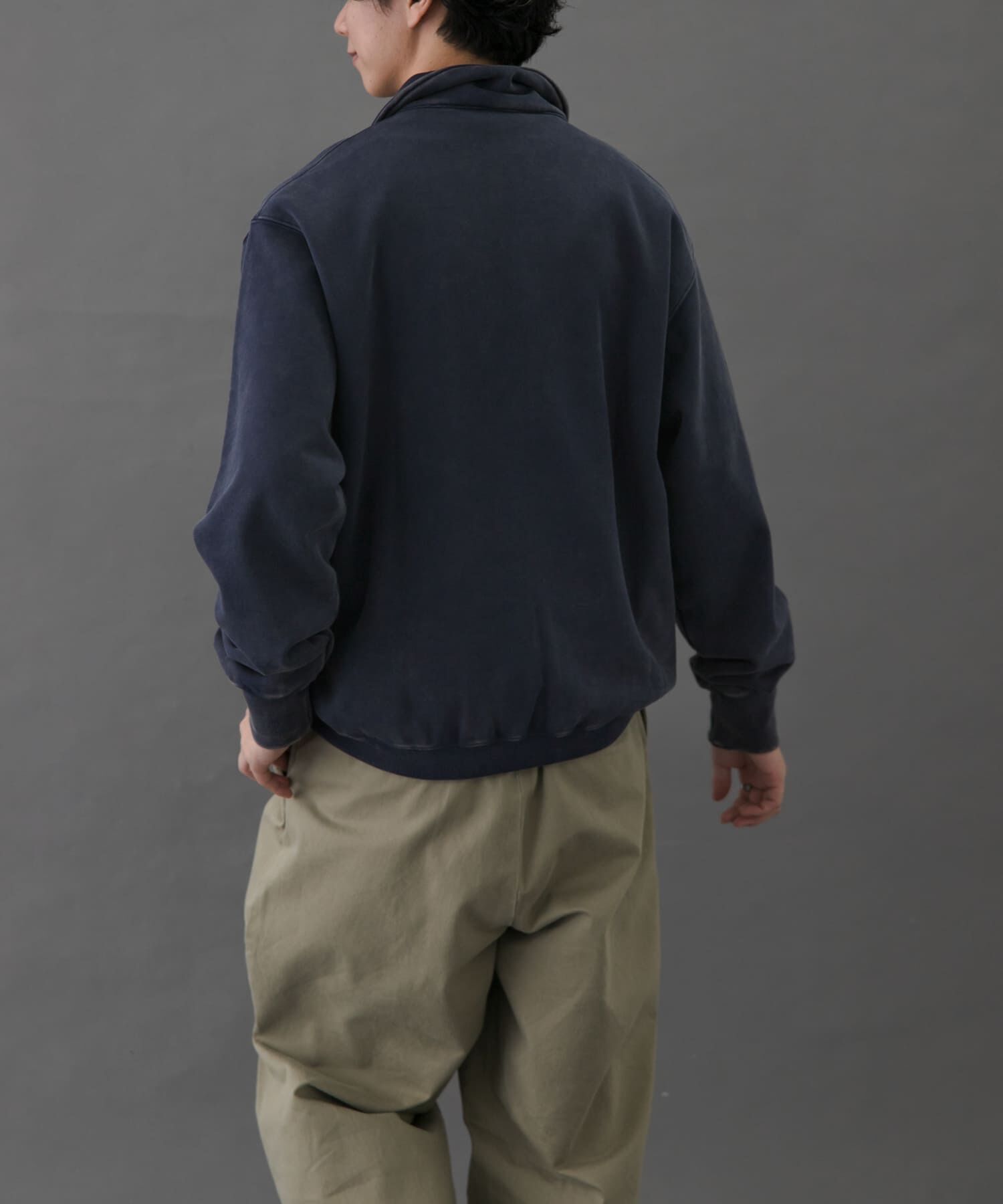 URBAN RESEARCH DOORS「FORK&SPOON　サンブリーチハーフジップスウェット」|スウェット・ジャージ|