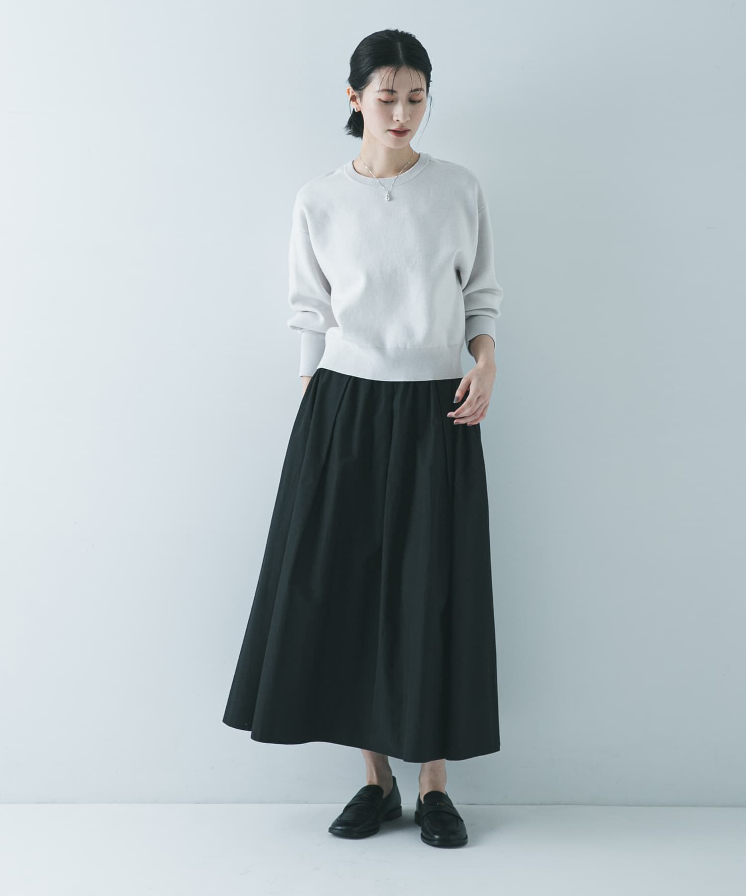 URBAN RESEARCH「ダブルフェイスクルーネックニット」|ニット・セーター|