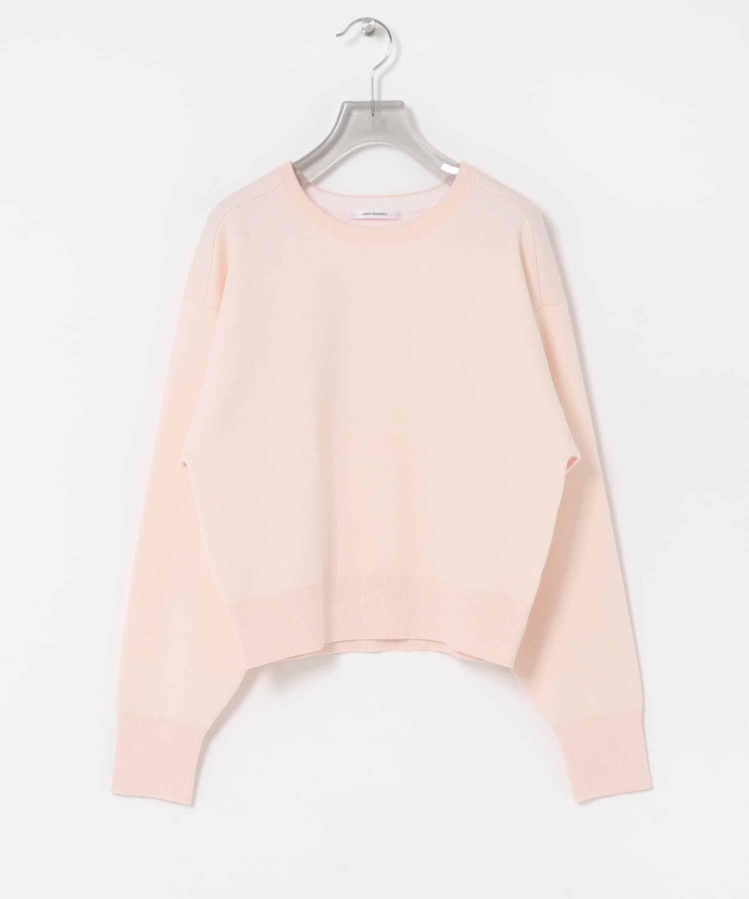 URBAN RESEARCH「ダブルフェイスクルーネックニット」|ニット・セーター|