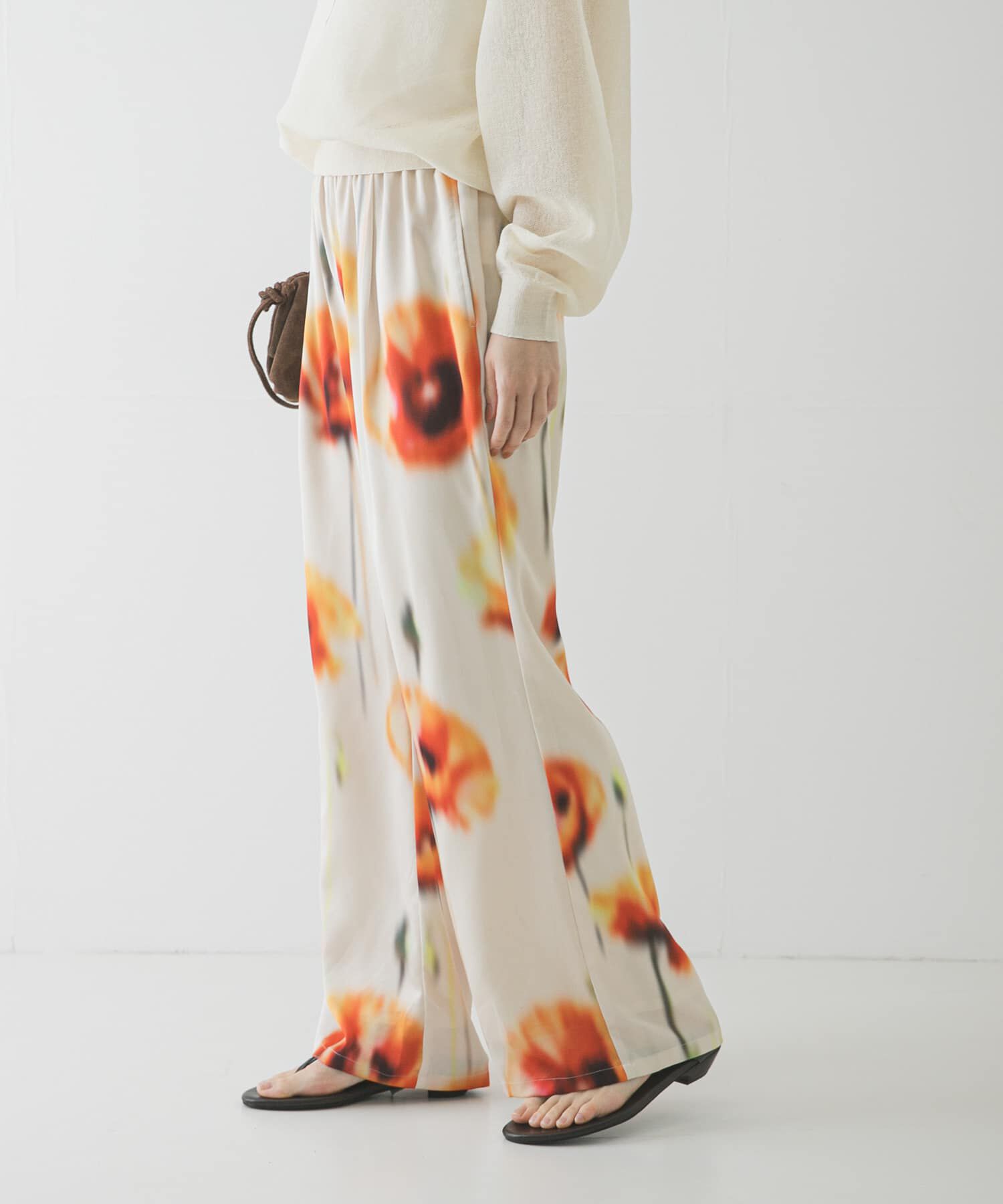 URBAN RESEARCH「ポピーフラワーギャザーパンツ」|その他|