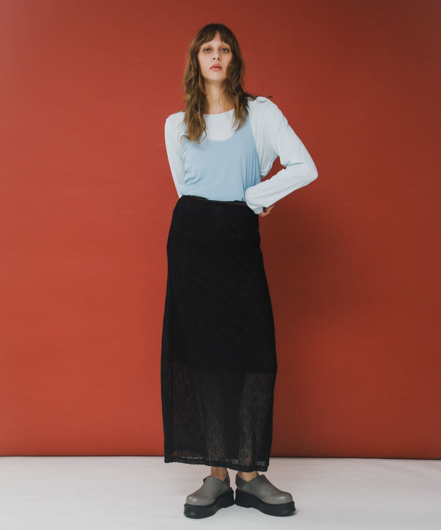 LAATO「layered long set tee」|Tシャツ・カットソー|