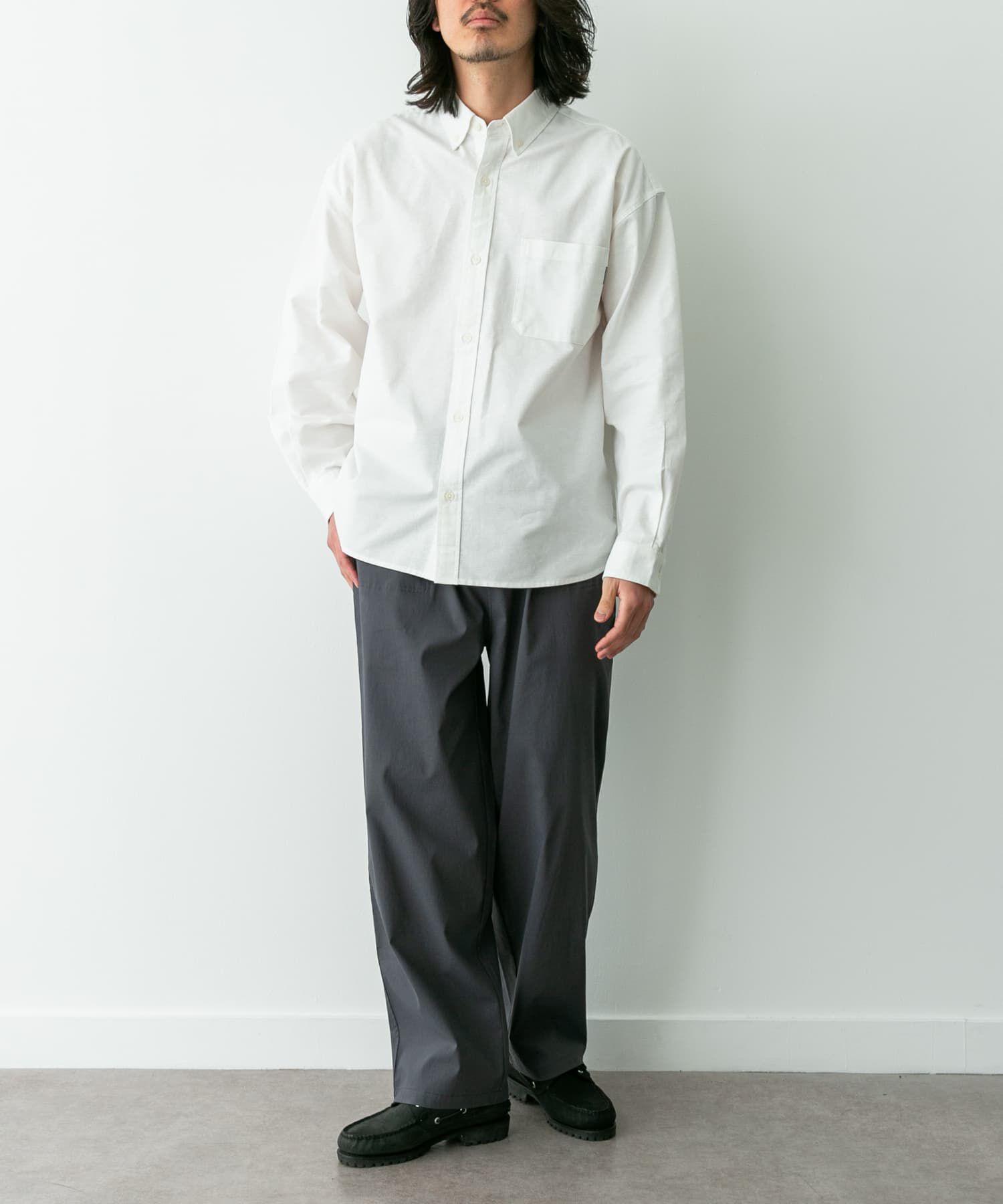 Sonny Label 「抗菌オックスボタンダウンオーバーシャツ」|シャツ・ブラウス|