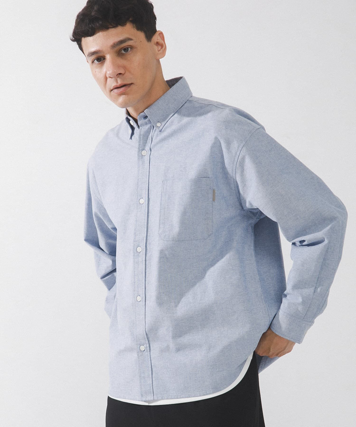 Sonny Label 「抗菌オックスボタンダウンオーバーシャツ」|シャツ・ブラウス|