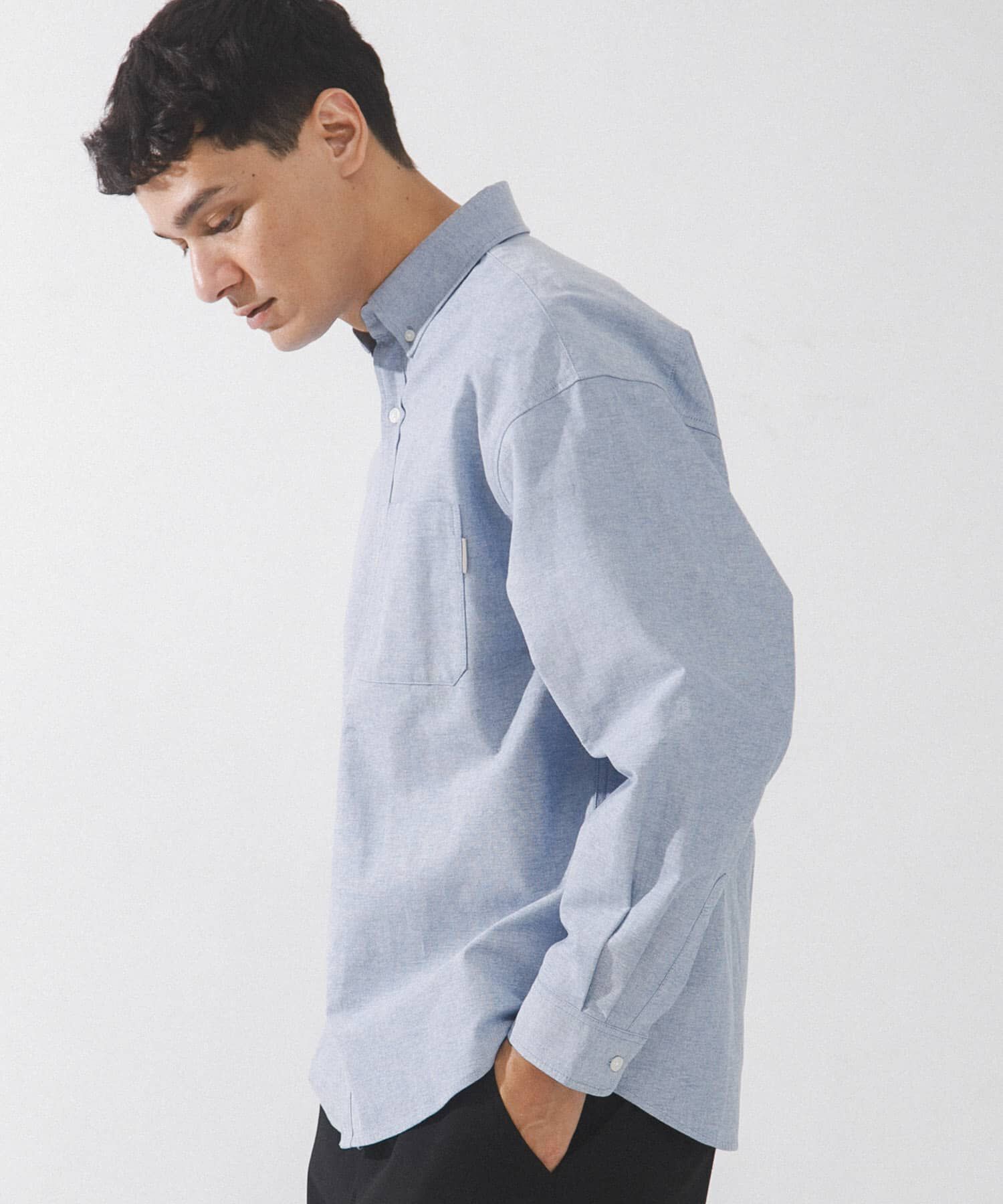 Sonny Label 「抗菌オックスボタンダウンオーバーシャツ」|シャツ・ブラウス|