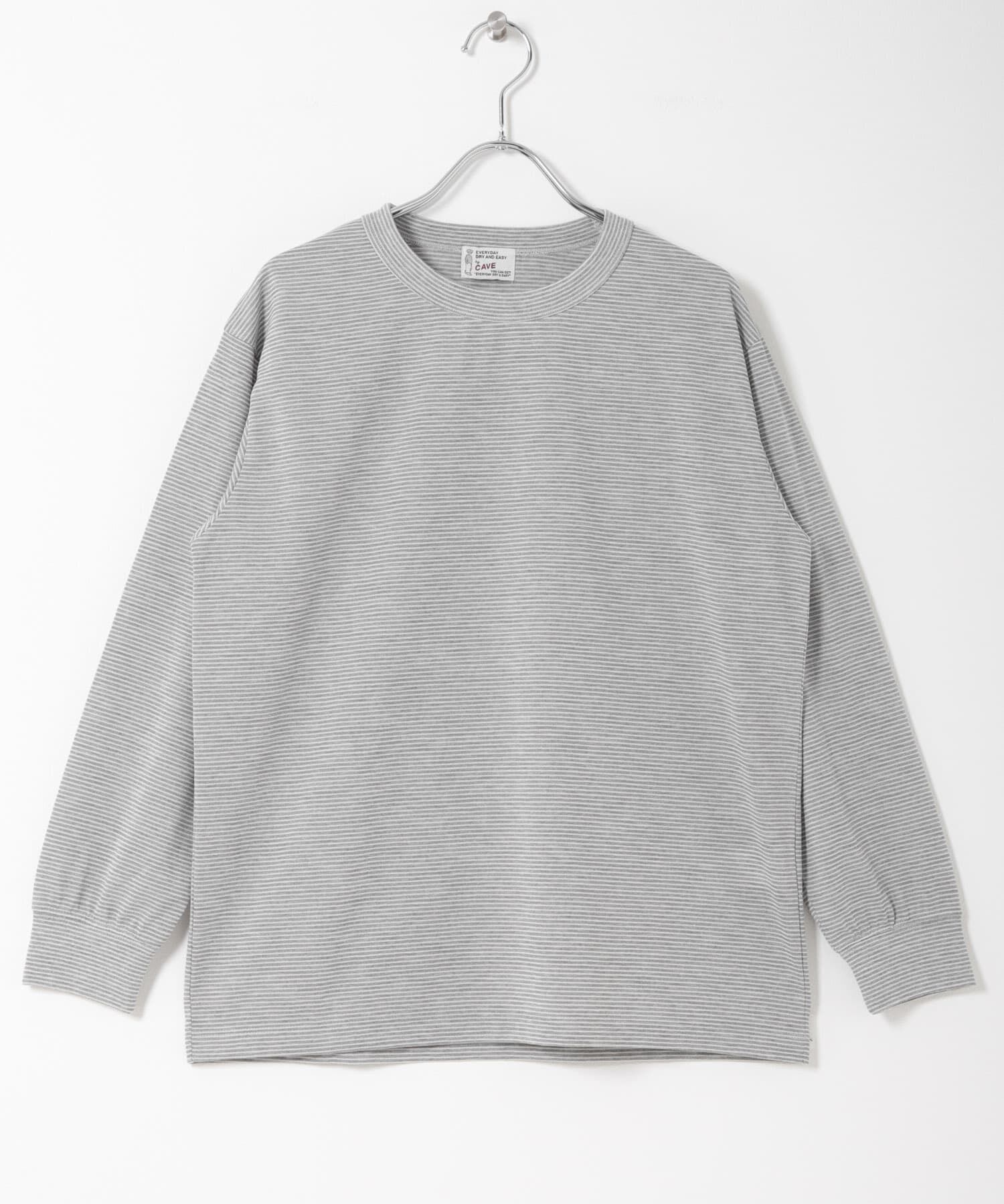 URBAN RESEARCH DOORS「FORK&SPOON　CAVEボーダーロングスリーブTシャツ」|Tシャツ・カットソー|