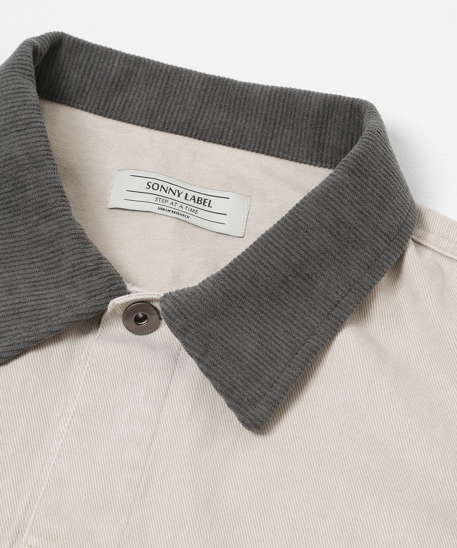 Sonny Label 「ウォッシュドツイル襟切替ジャケット」|ブルゾン・スタジャン|