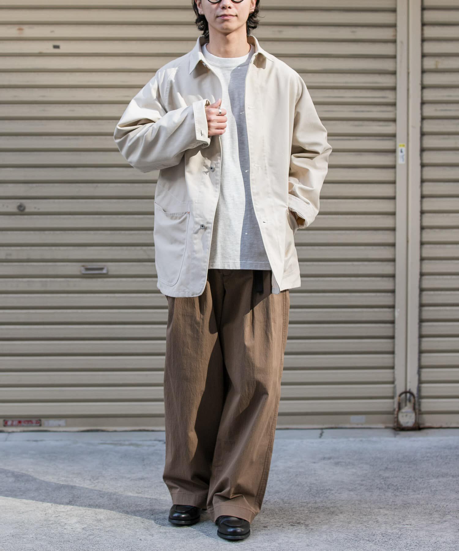 URBAN RESEARCH DOORS「FORK&SPOON　ツータックワイドイージーパンツ」|その他|