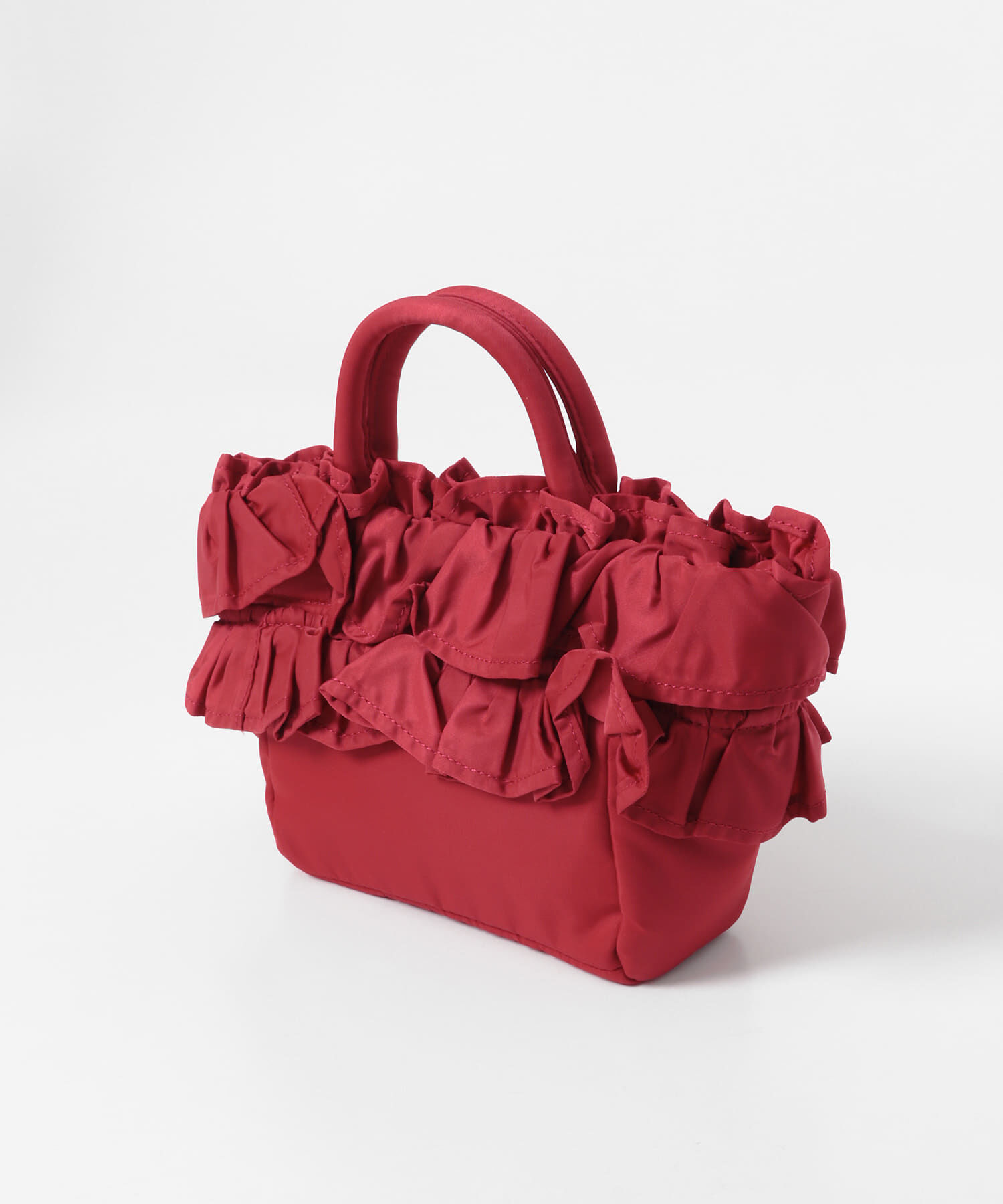 URBAN RESEARCH「GANNI　MINI SHOPPER RUFFLE」|クラッチバッグ|