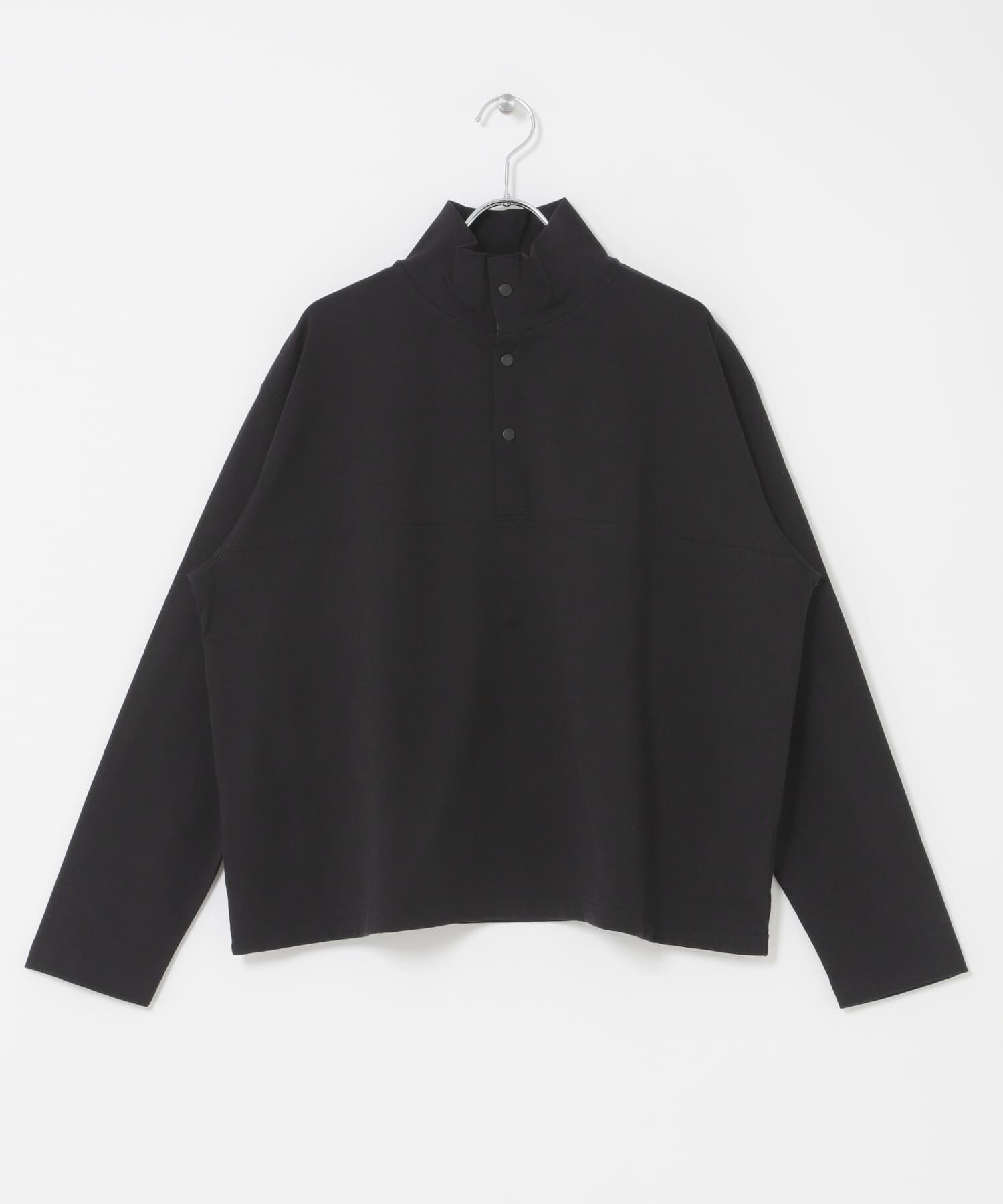 かぐれ「ハーフボタンプルオーバー」|Tシャツ・カットソー|