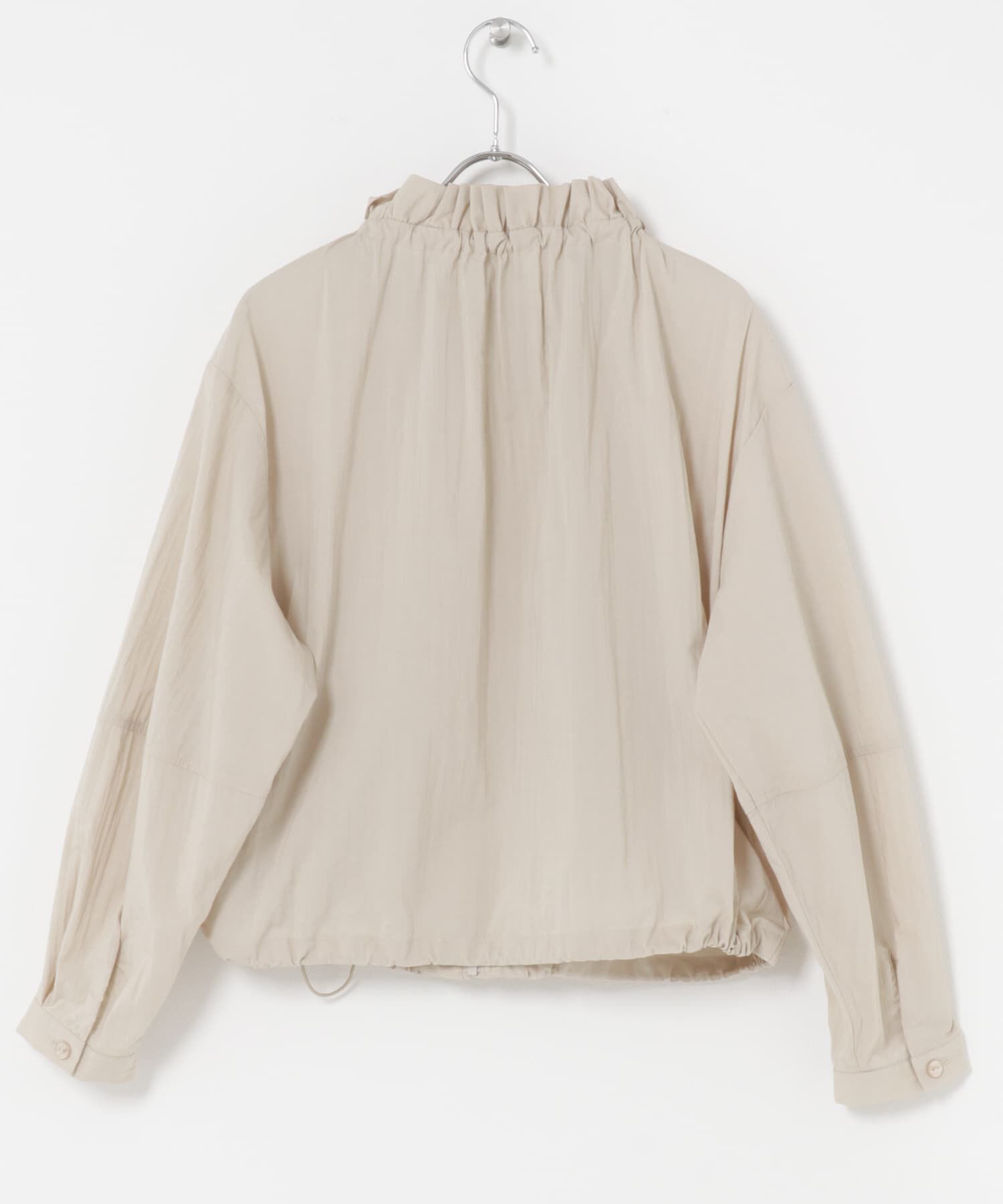 URBAN RESEARCH ROSSO「フロントジップフリルブラウス」|シャツ・ブラウス|