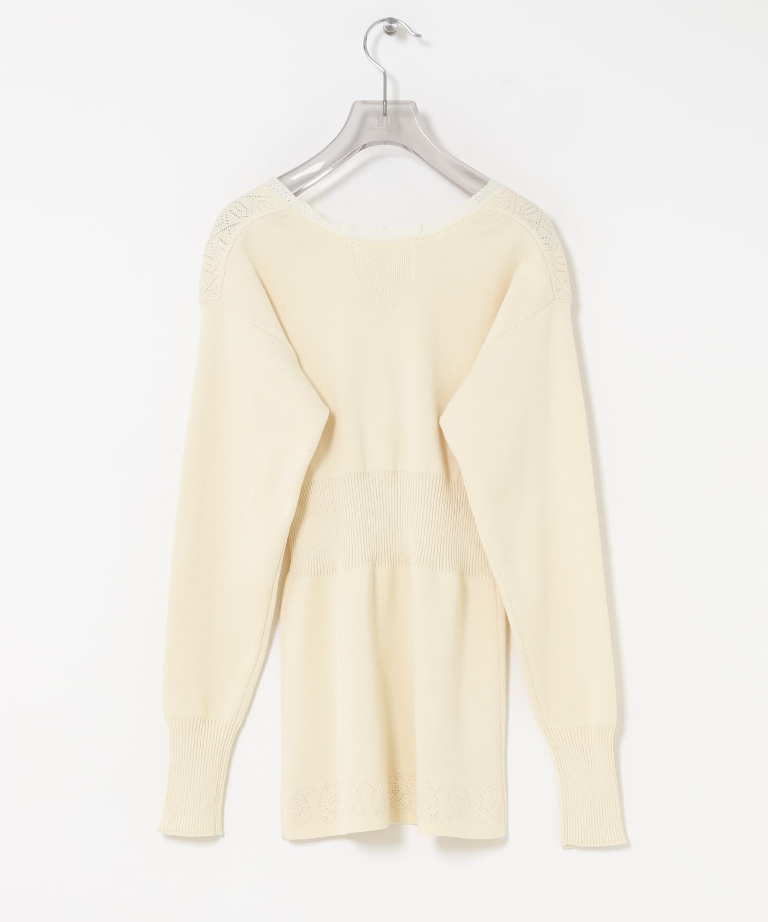 URBAN RESEARCH「crinkle crinkle crinkle　GEOMETRIC JACQUARD KNIT」|ニット・セーター|