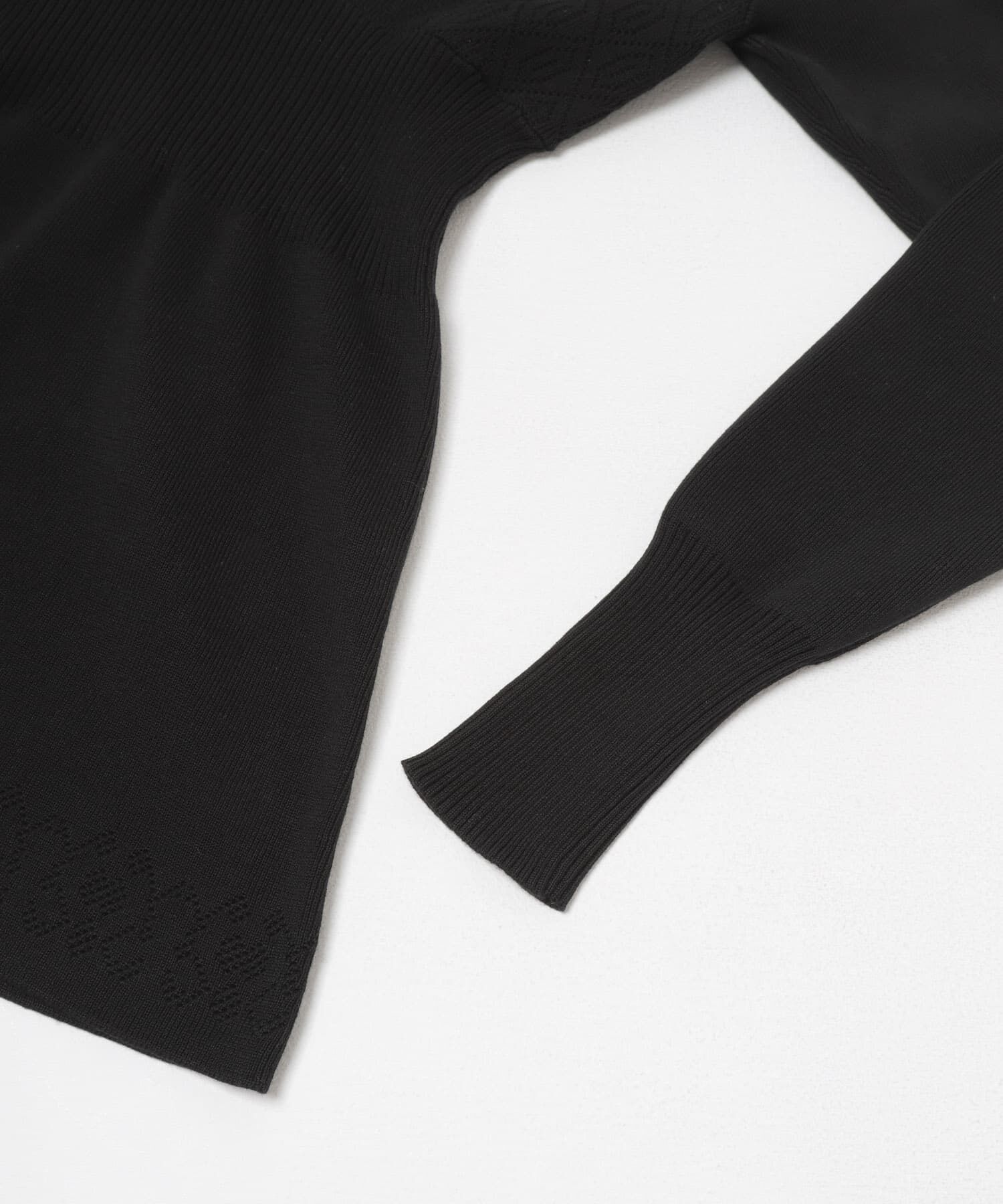 URBAN RESEARCH「crinkle crinkle crinkle　GEOMETRIC JACQUARD KNIT」|ニット・セーター|