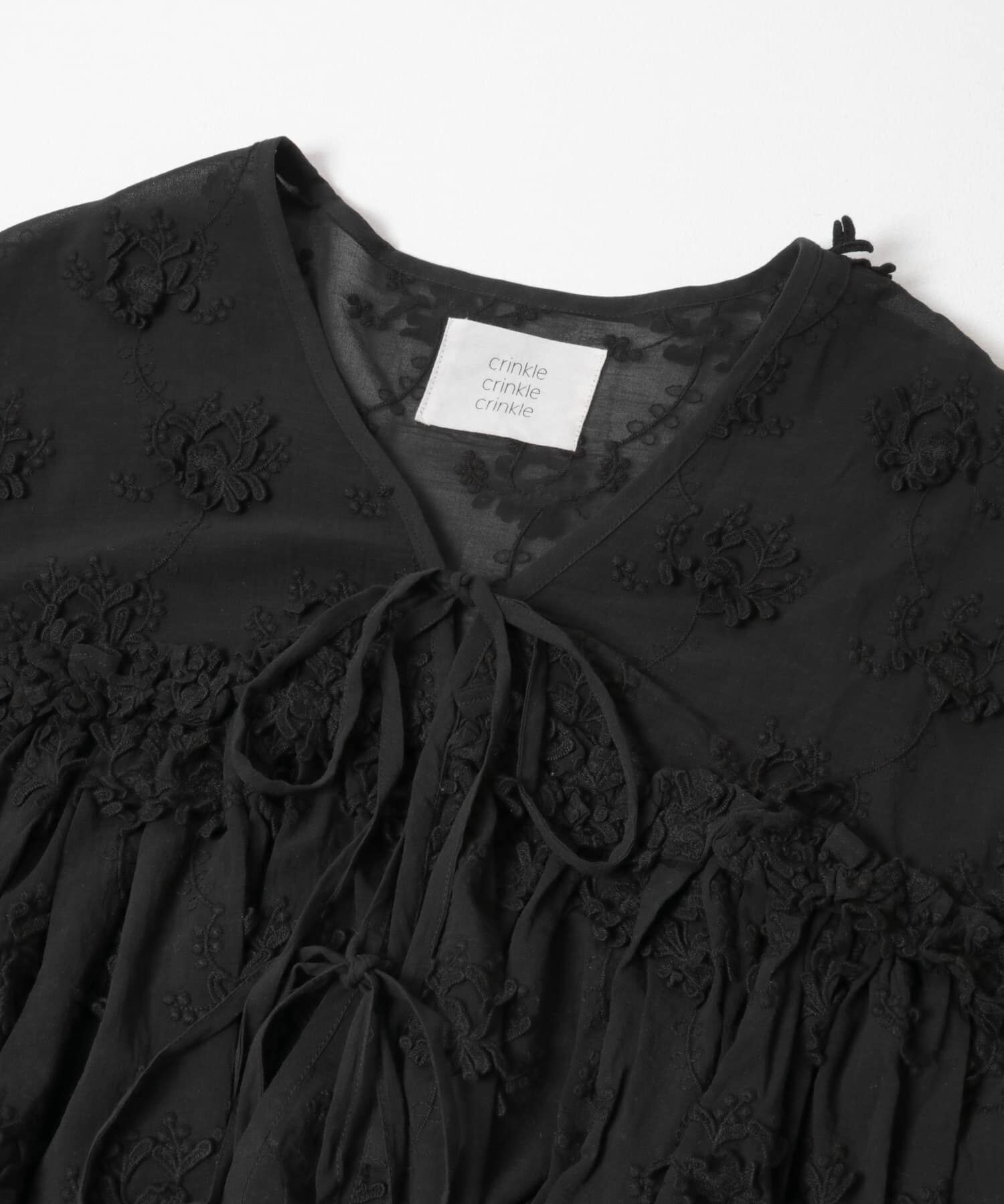 URBAN RESEARCH「crinkle crinkle crinkle　3D EMBROIDERY BOLERO」|シャツ・ブラウス|