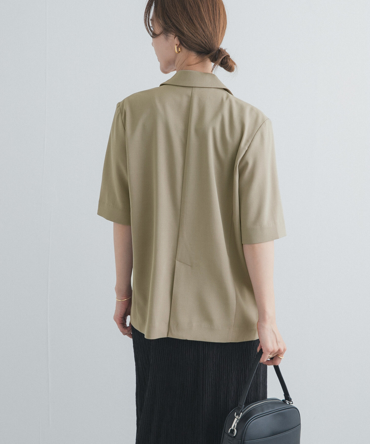 URBAN RESEARCH DOORS「『UR TECH』完声/涼 ハーフスリーブジャケット」|その他|