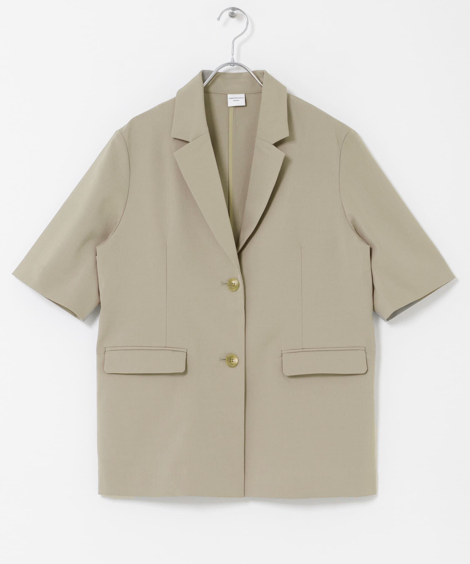 URBAN RESEARCH DOORS「『UR TECH』完声/涼 ハーフスリーブジャケット」|その他|