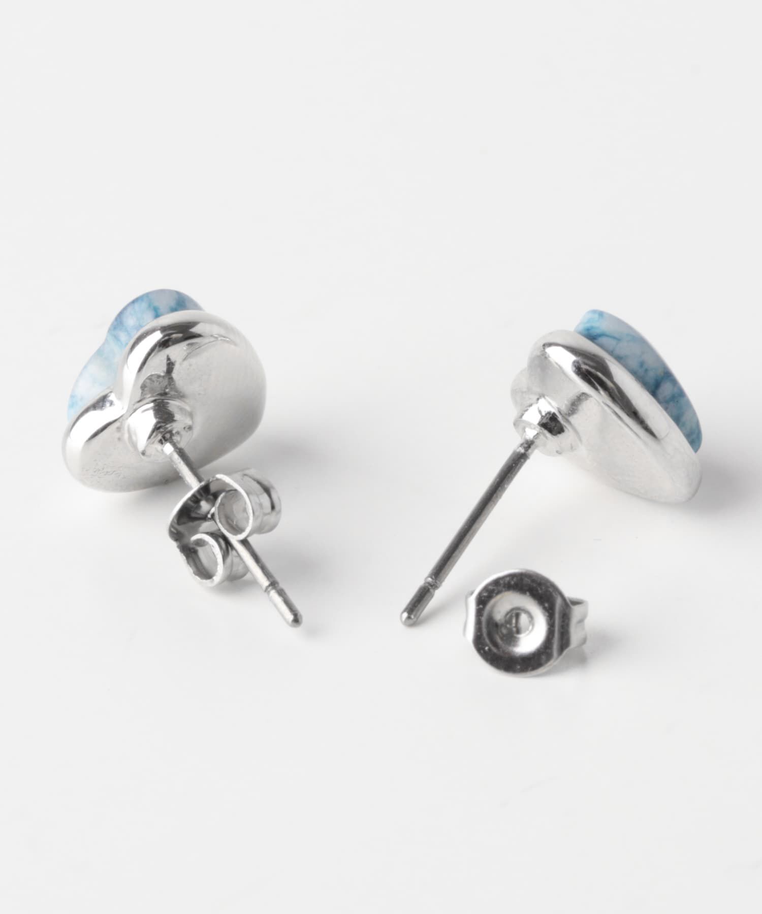 SMELLY「マーブルハートピアス」|ピアス|