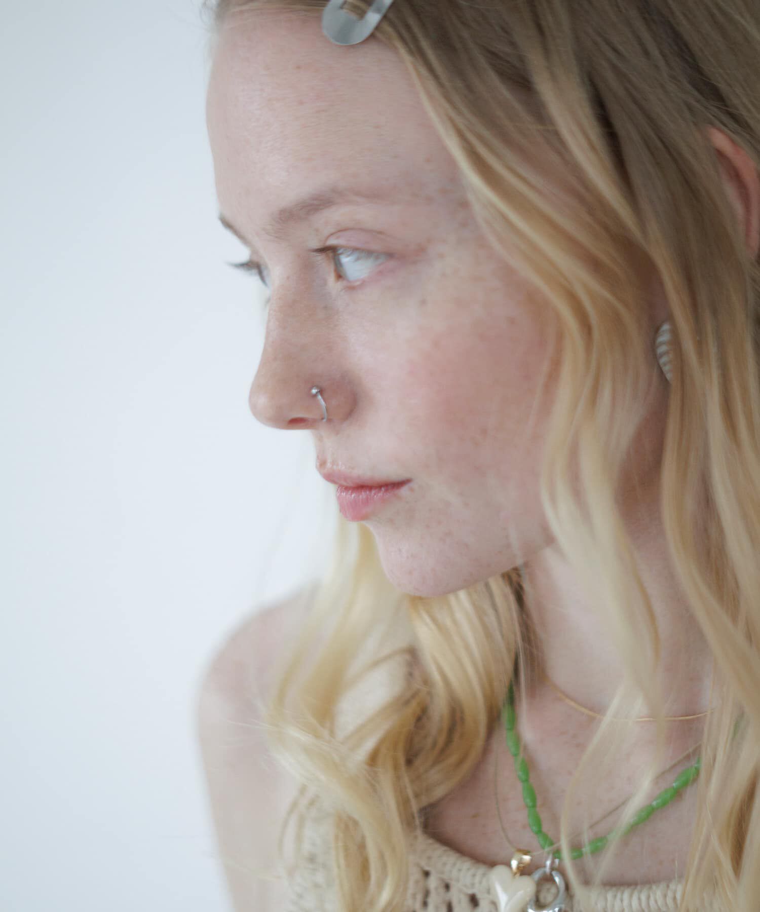 SMELLY「2セットステンレスノーズカフ」|イヤリング|