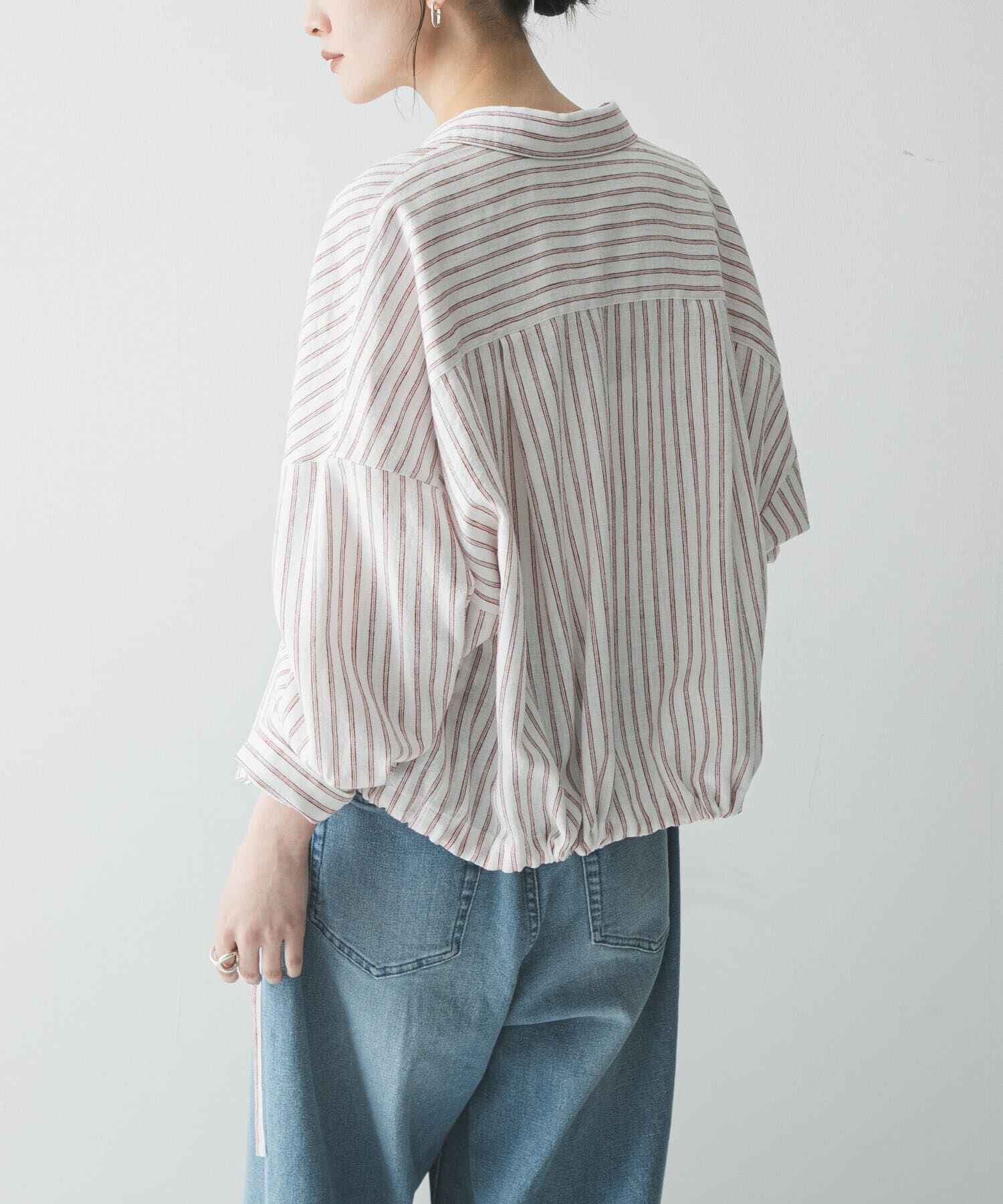 URBAN RESEARCH「ラミーレーヨンワイドショートシャツ」|シャツ・ブラウス|