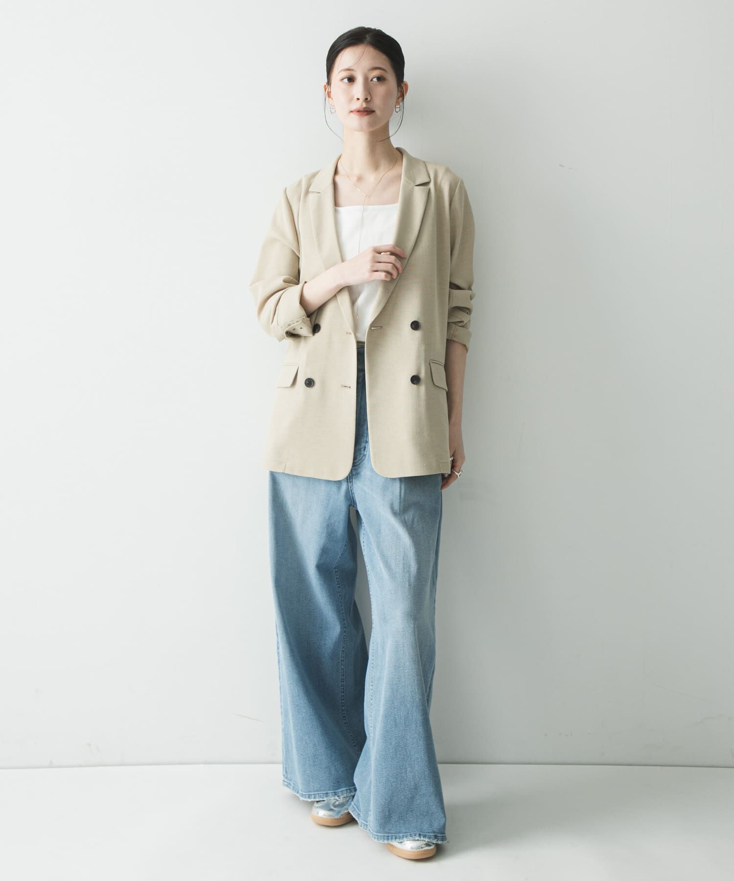 URBAN RESEARCH「ダブルブレストメッシュジャケット」|その他|