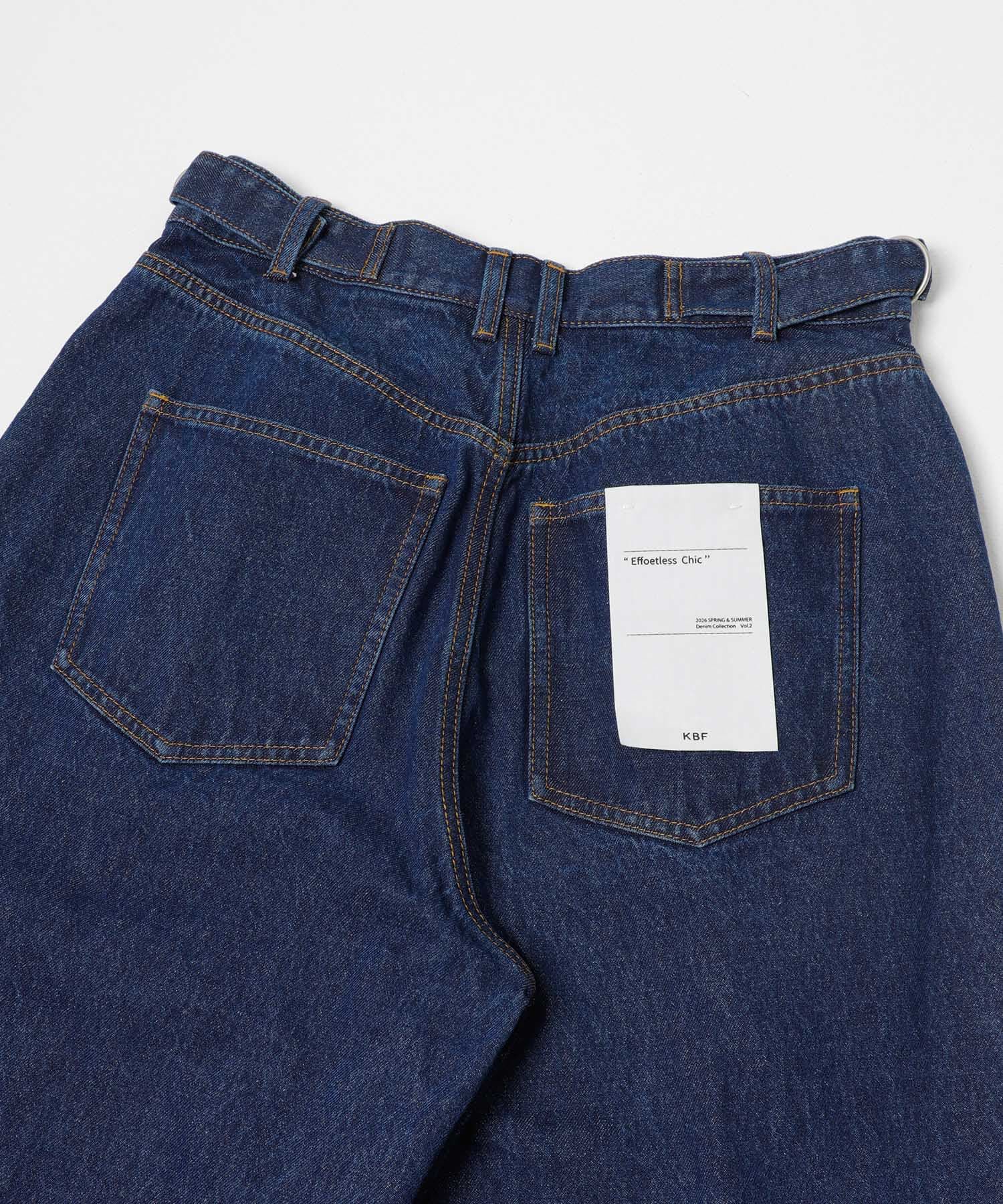  「『3サイズ展開』タックボタンアップデニム」|デニム|