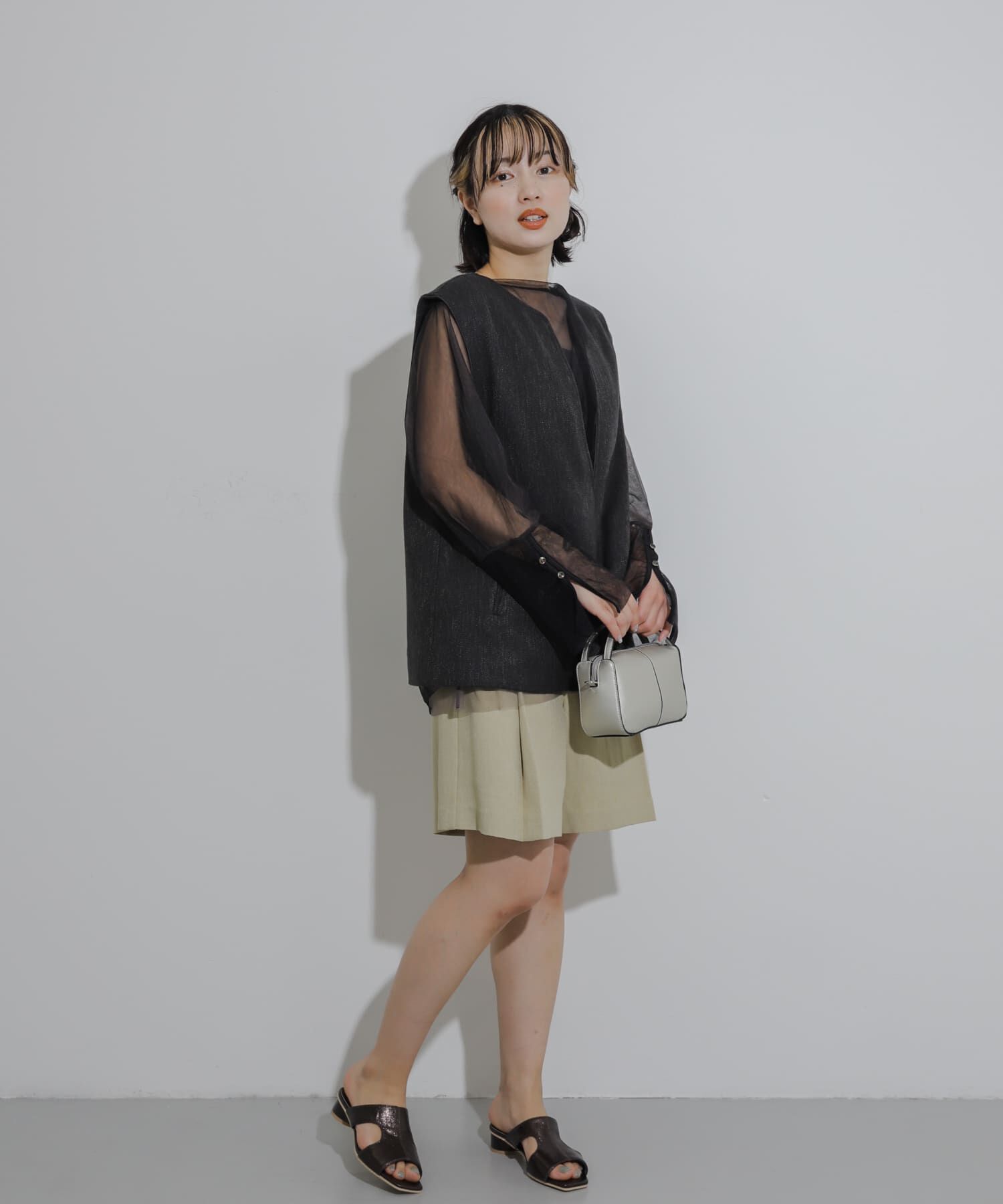 SENSE OF PLACE by URBAN RESEARCH「タックバミューダパンツ」|その他|