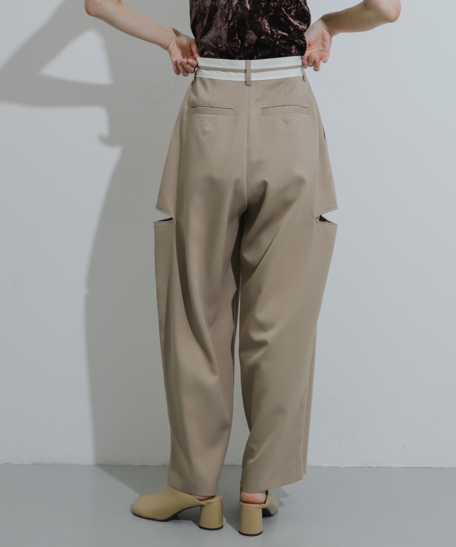 SENSE OF PLACE by URBAN RESEARCH「マーベルトスリットパンツ」|その他|