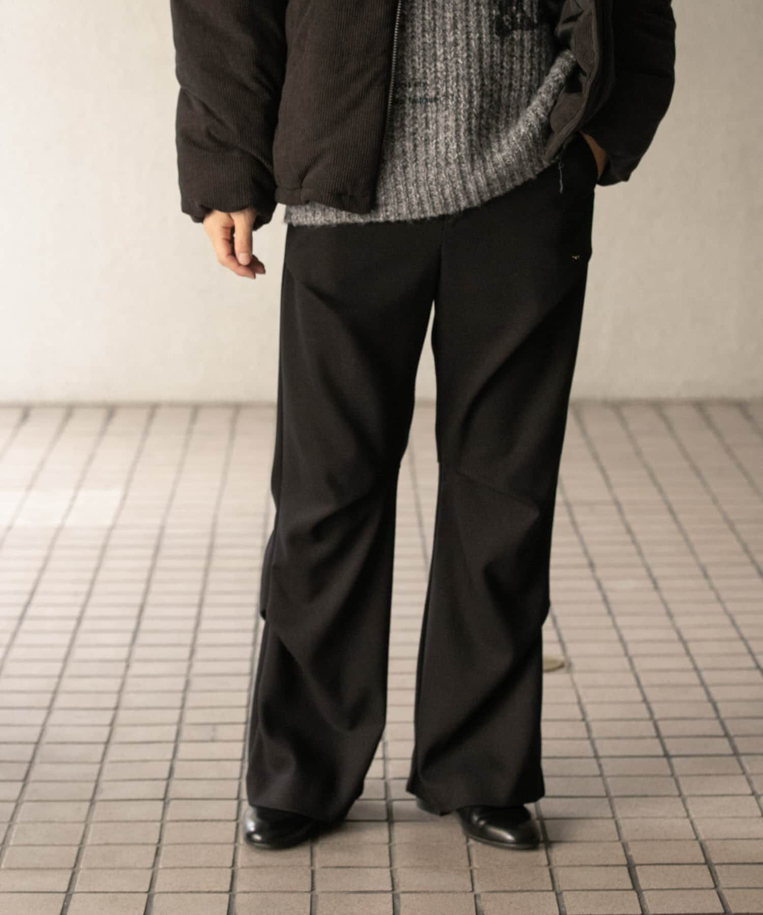 SENSE OF PLACE by URBAN RESEARCH「ウールライクランダムタックパンツ」|その他|