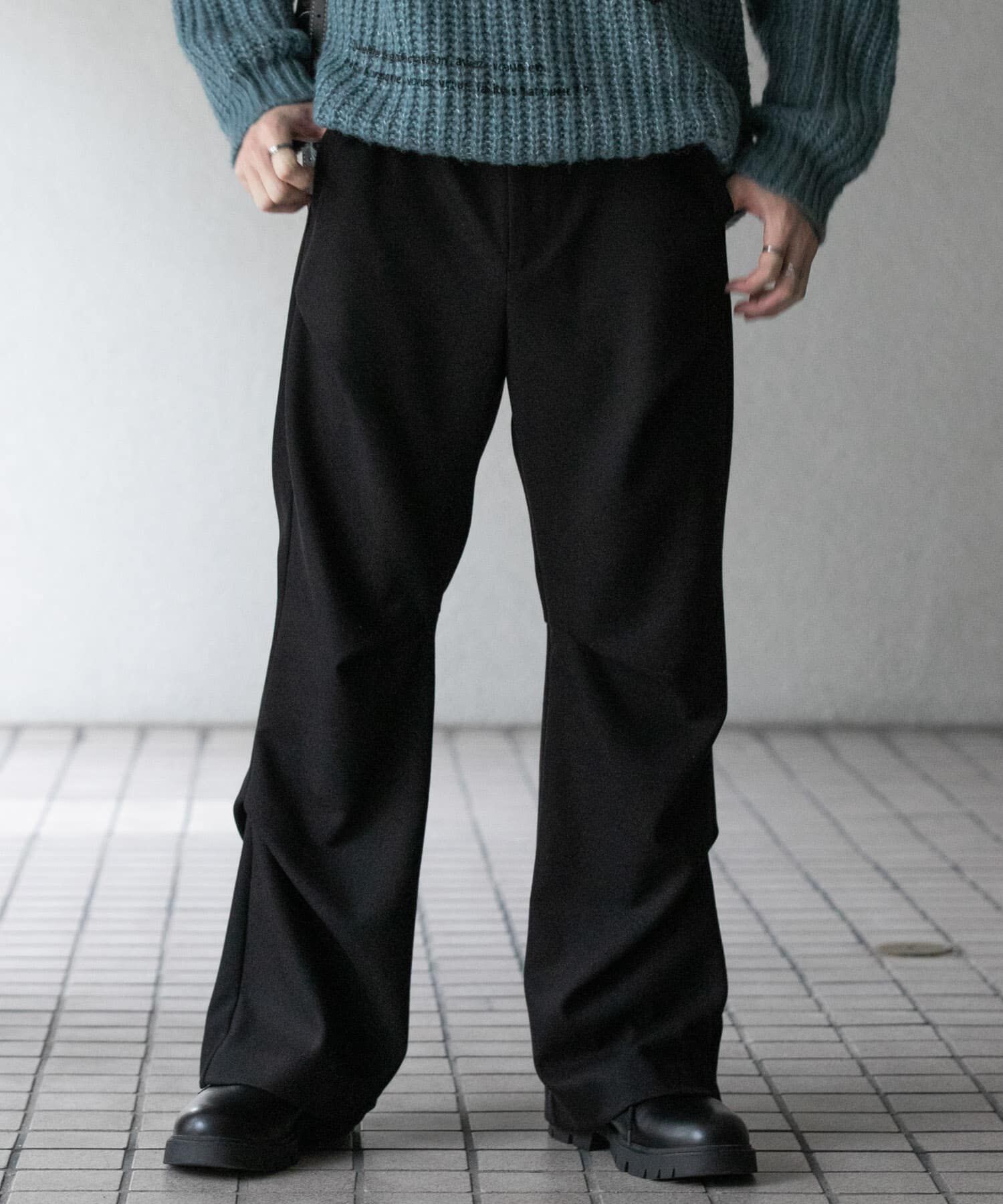 SENSE OF PLACE by URBAN RESEARCH「ウールライクランダムタックパンツ」|その他|