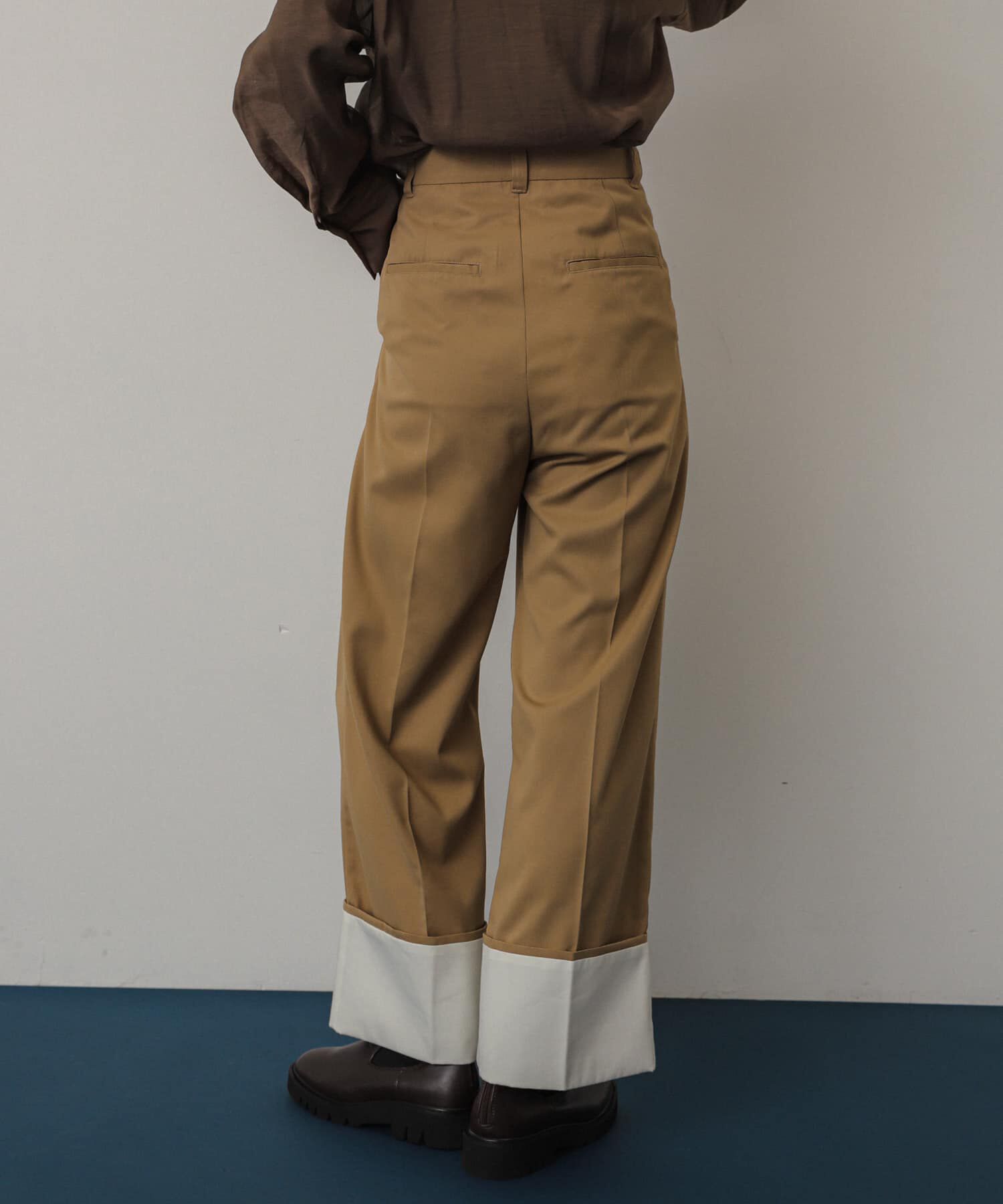 SENSE OF PLACE by URBAN RESEARCH「ワイドターンバックパンツ」|その他|