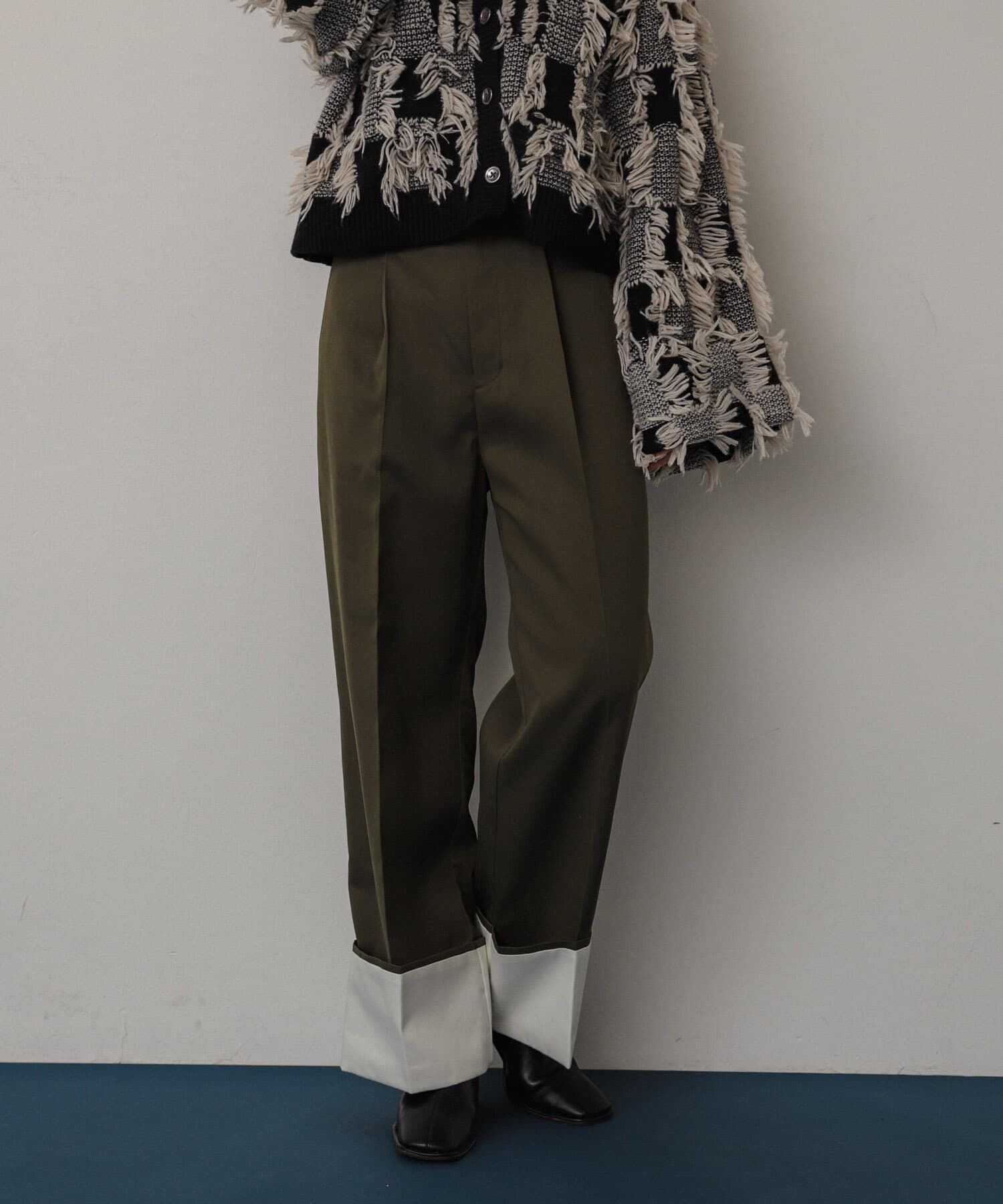 SENSE OF PLACE by URBAN RESEARCH「ワイドターンバックパンツ」|その他|