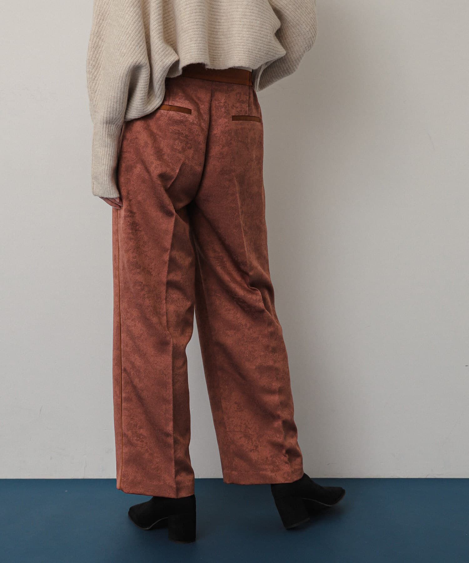 SENSE OF PLACE by URBAN RESEARCH「サテンパイピングジャガードパンツ」|その他|