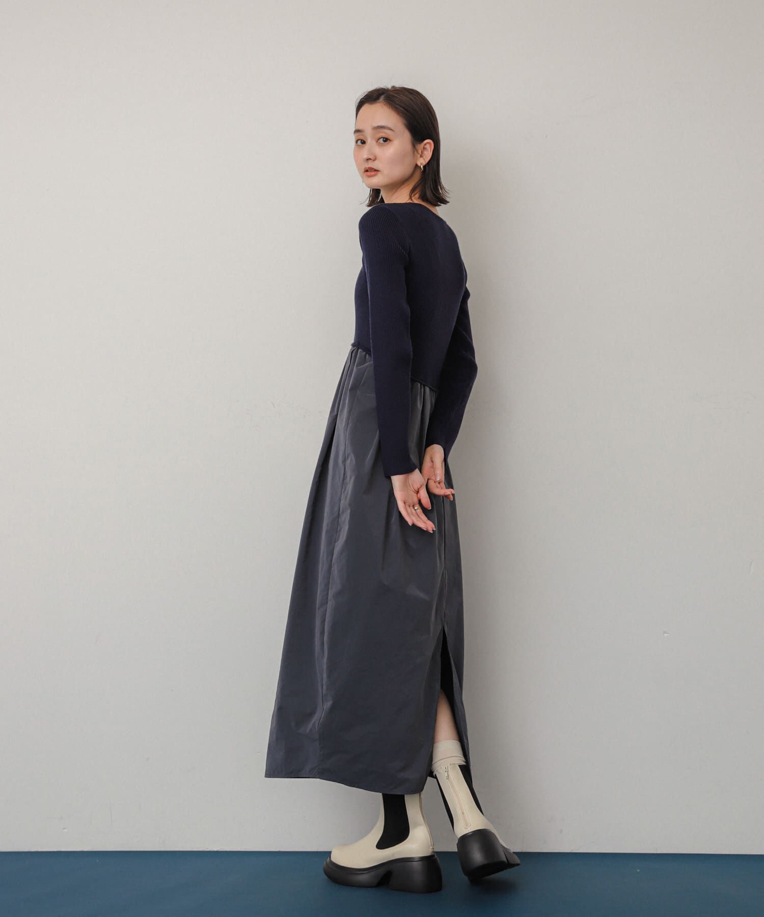 SENSE OF PLACE by URBAN RESEARCH「『消臭』サイドゴアボリュームソールブーツ」|ショートブーツ|