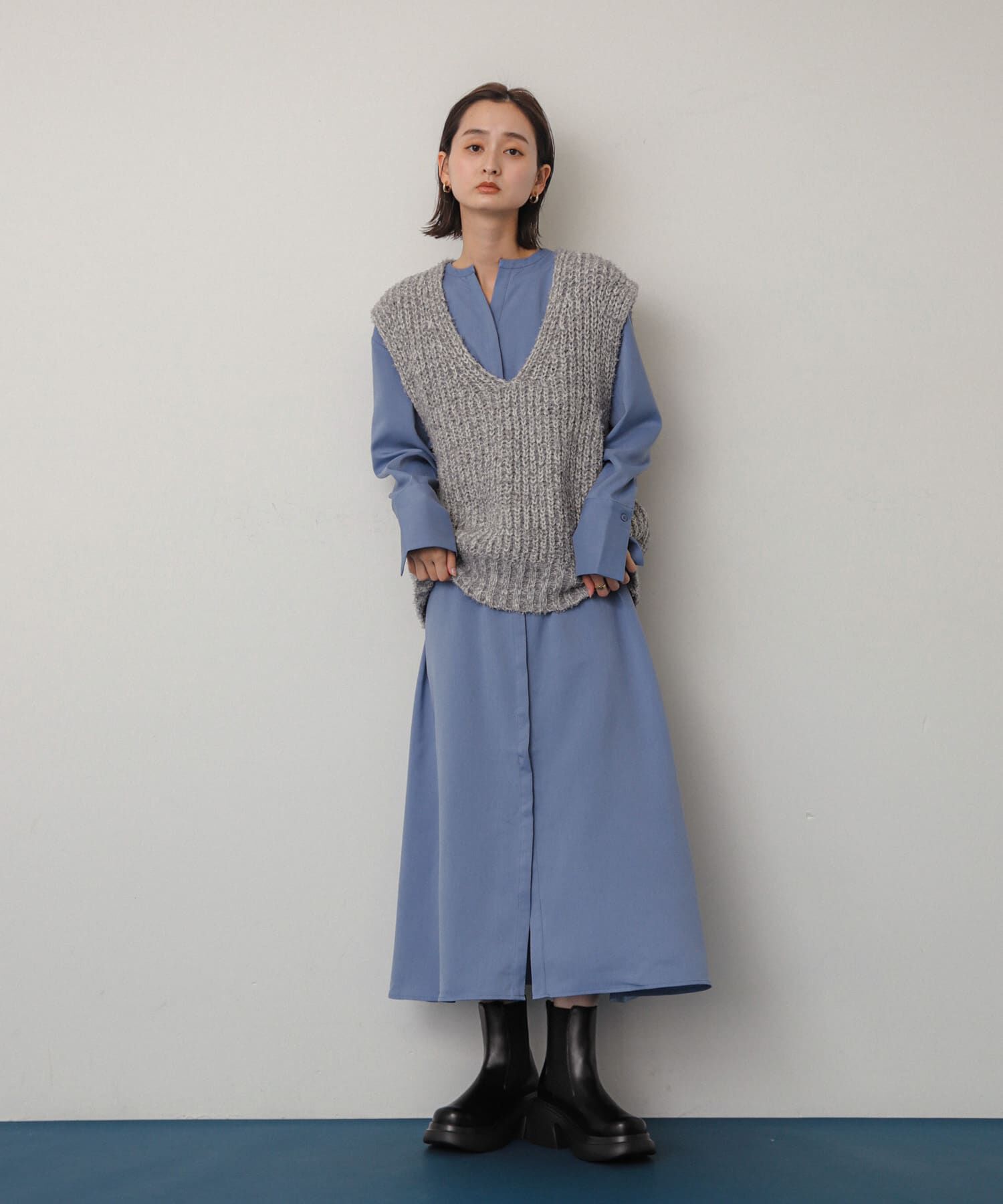 SENSE OF PLACE by URBAN RESEARCH「『消臭』サイドゴアボリュームソールブーツ」|ショートブーツ|