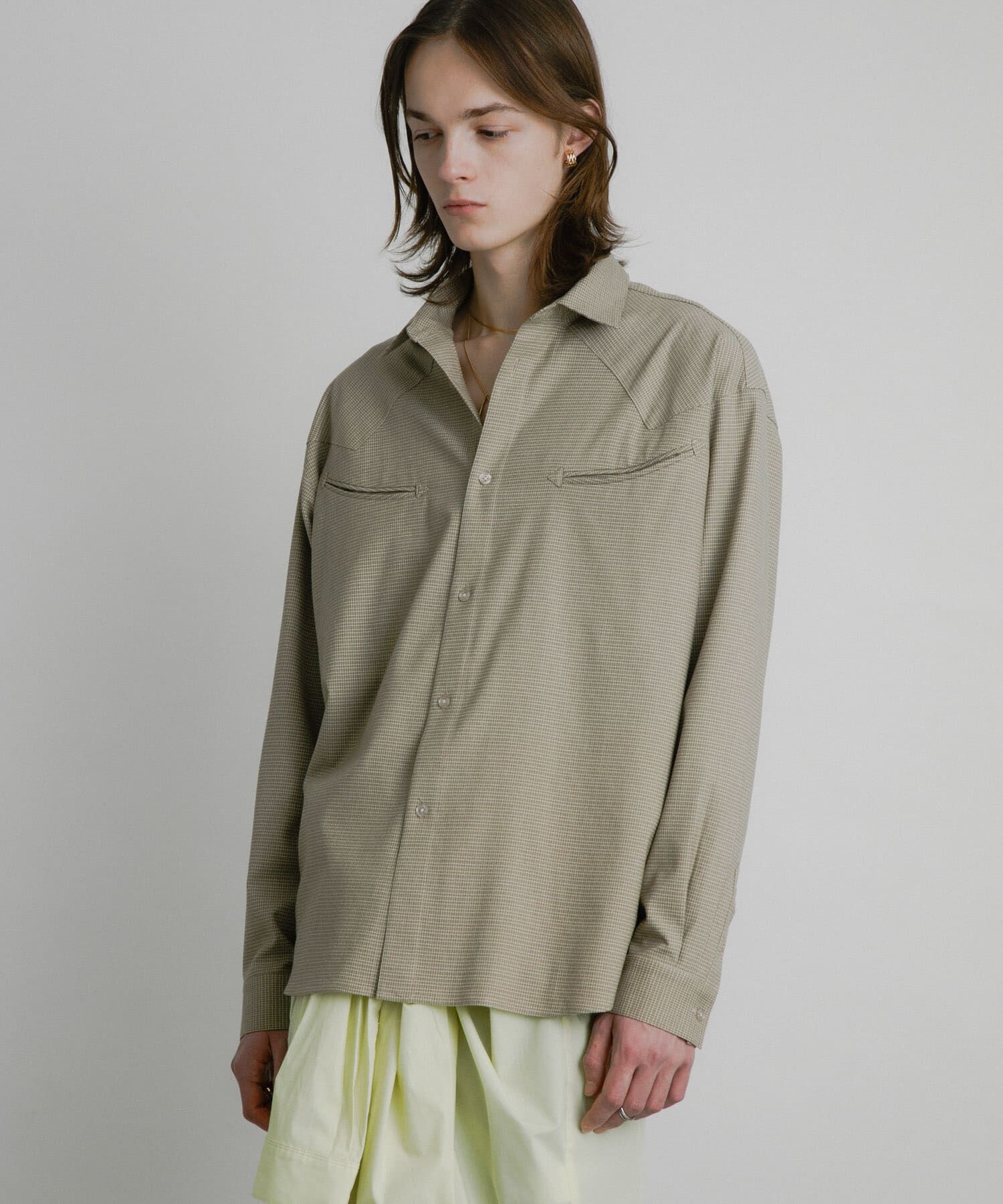 SENSE OF PLACE by URBAN RESEARCH「チェックウエスタンシャツ」|シャツ・ブラウス|