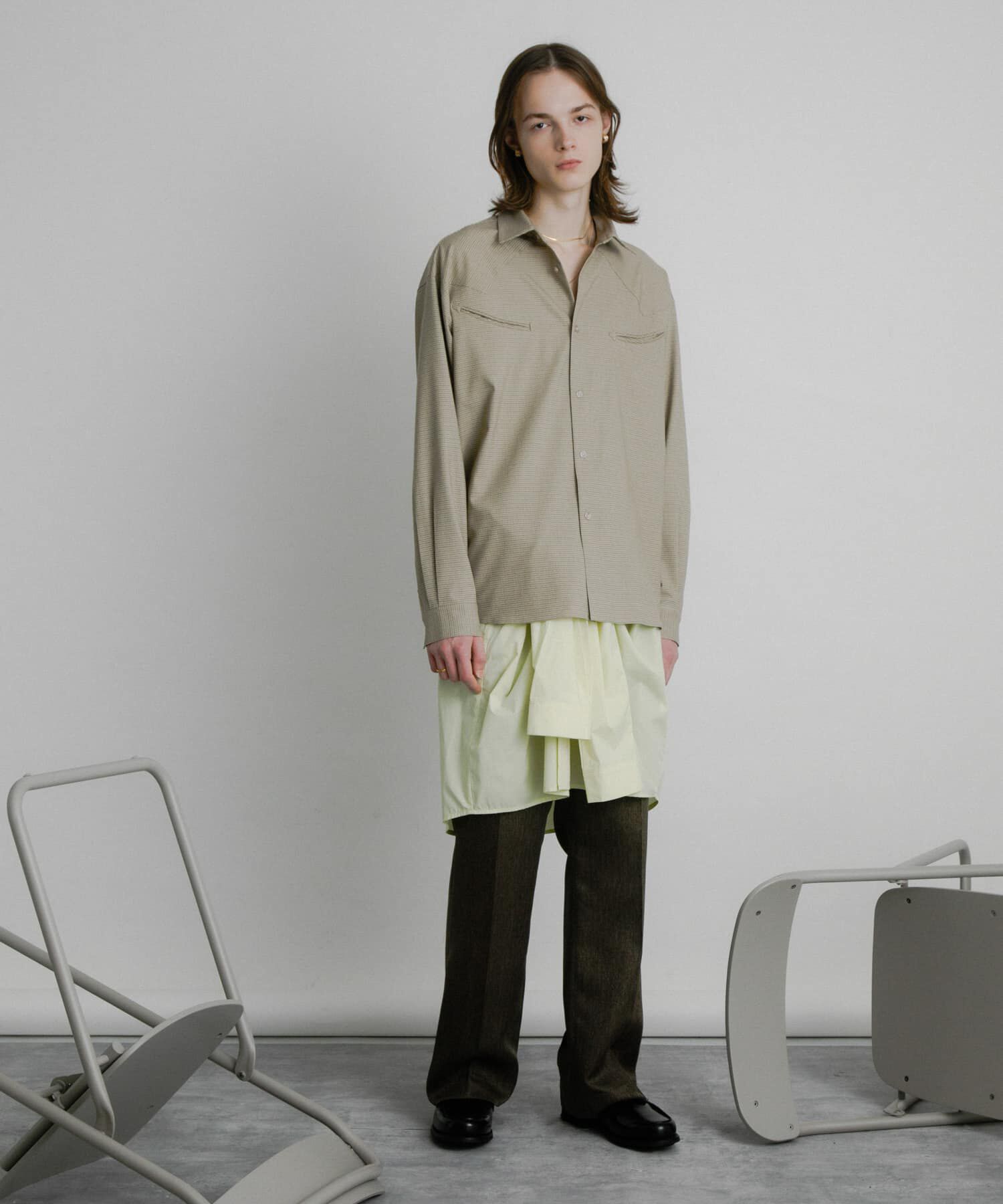 SENSE OF PLACE by URBAN RESEARCH「チェックウエスタンシャツ」|シャツ・ブラウス|