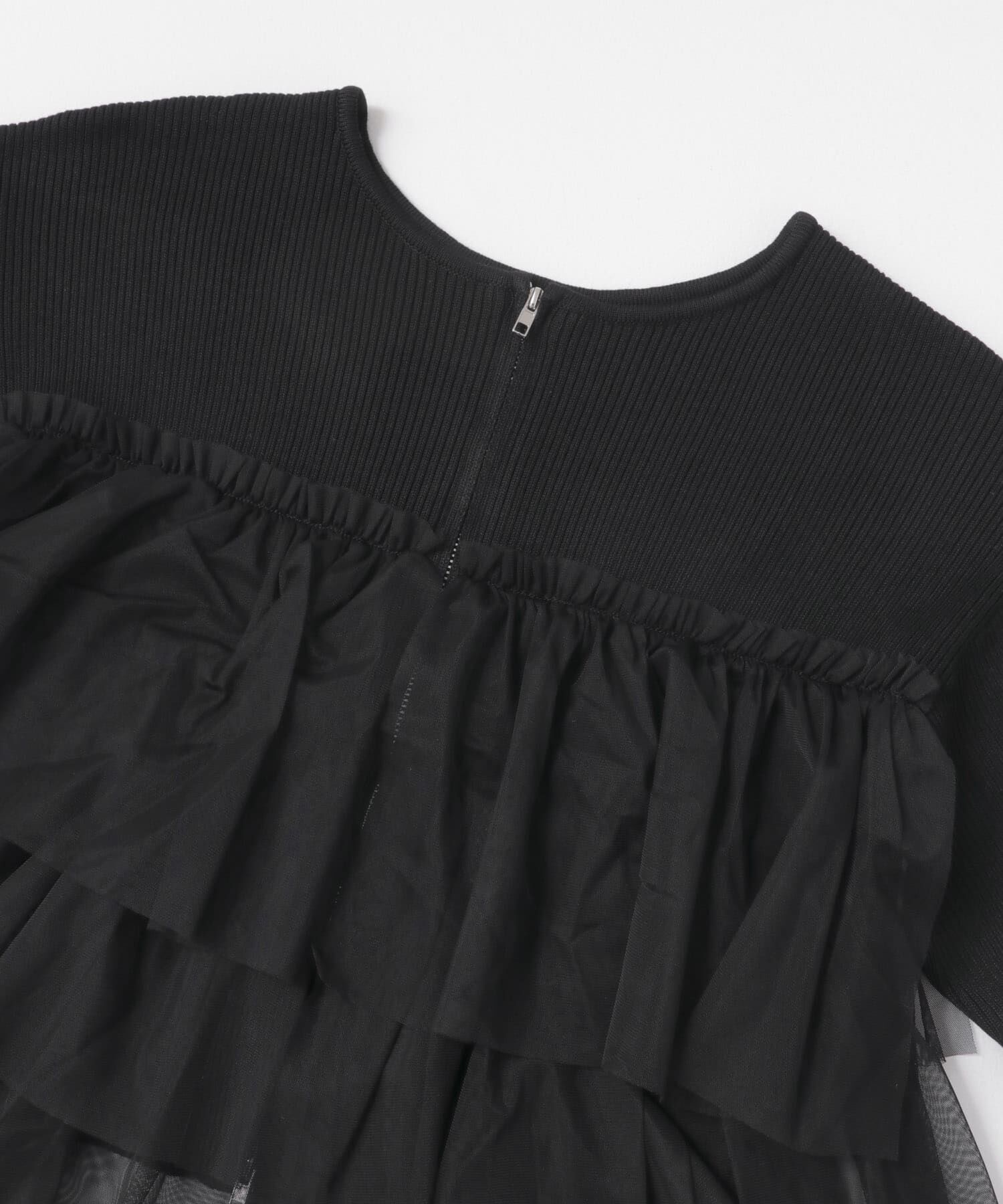 SENSE OF PLACE by URBAN RESEARCH「ダブルジップフリルニットカーディガン」|カーディガン|