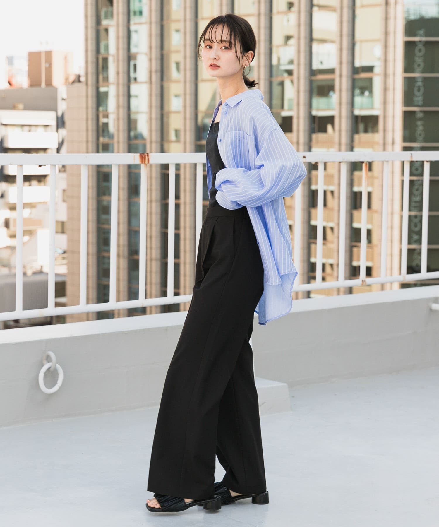 SENSE OF PLACE by URBAN RESEARCH「センタープレスストレートパンツ」|その他|