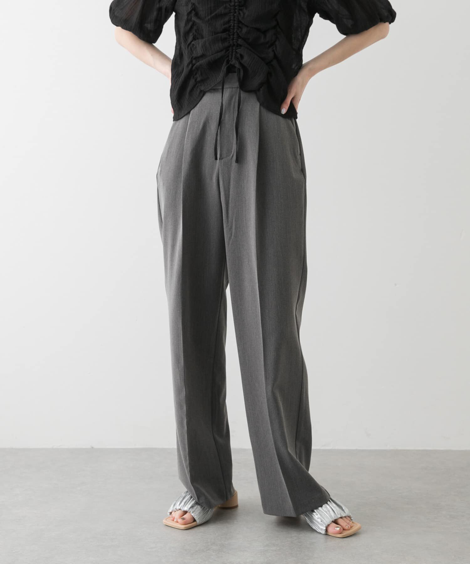 SENSE OF PLACE by URBAN RESEARCH「センタープレスストレートパンツ」|その他|