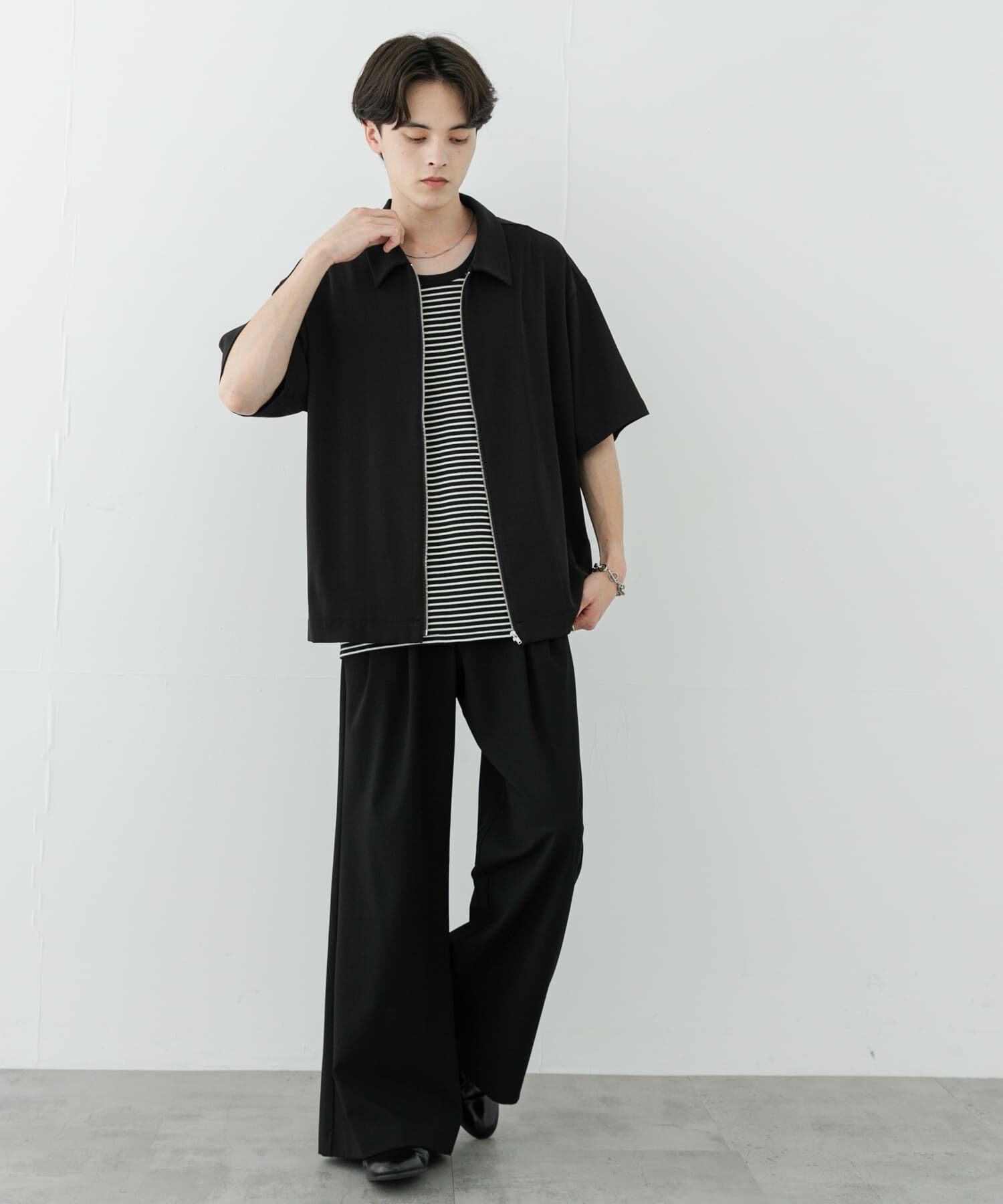 SENSE OF PLACE by URBAN RESEARCH「2タックフレアワイドスラックス」|その他|