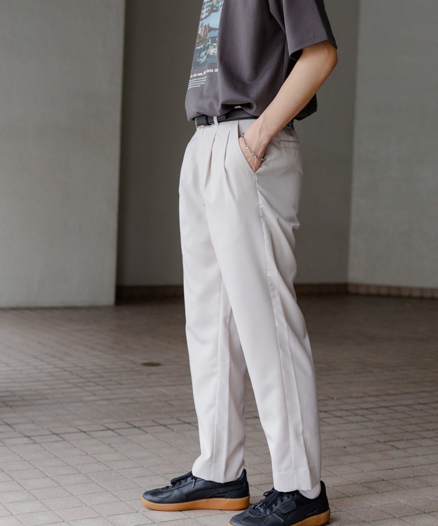 SENSE OF PLACE by URBAN RESEARCH「『速乾』クイックドライタックテーパードパンツ」|その他|