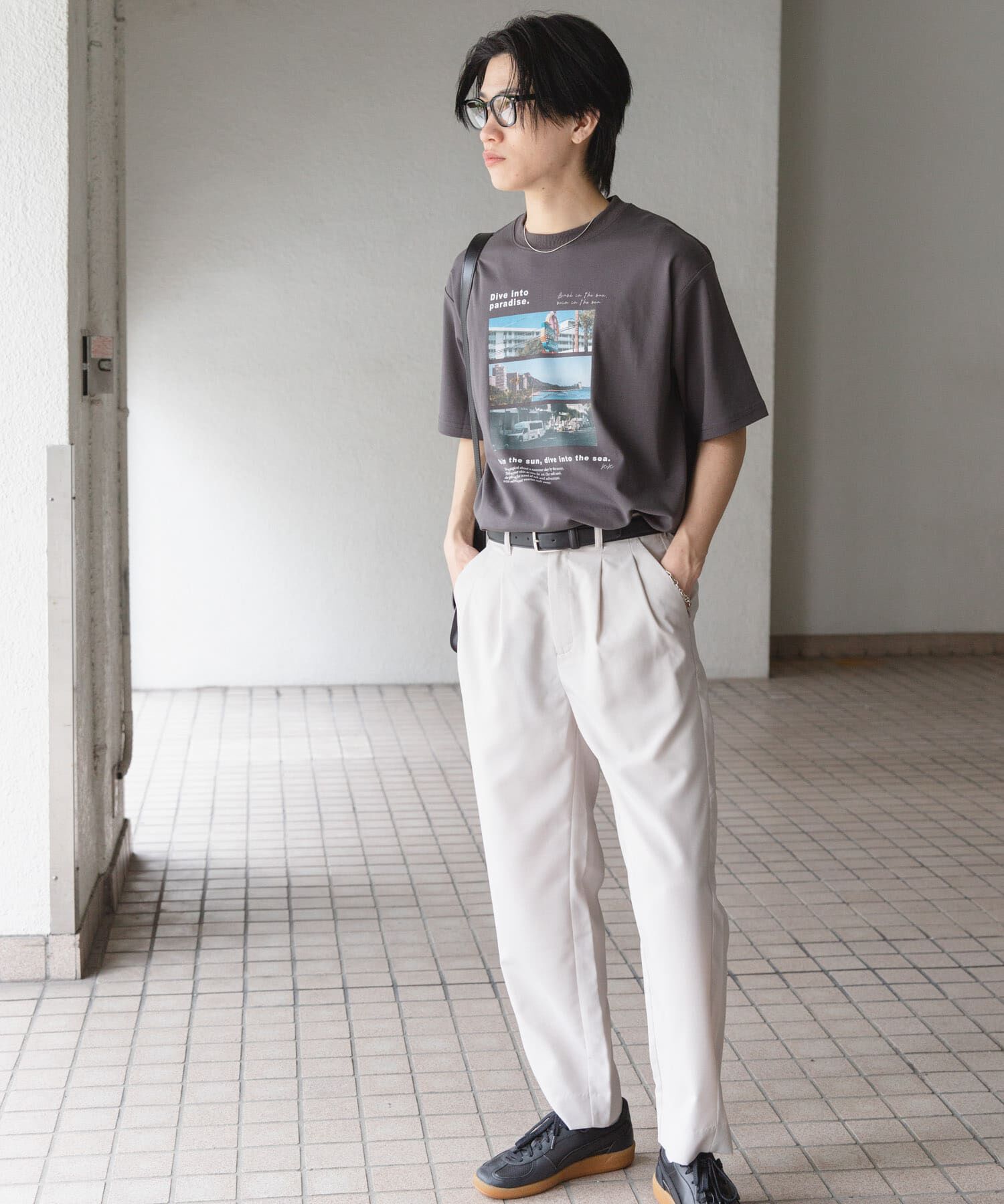 SENSE OF PLACE by URBAN RESEARCH「『速乾』クイックドライタックテーパードパンツ」|その他|