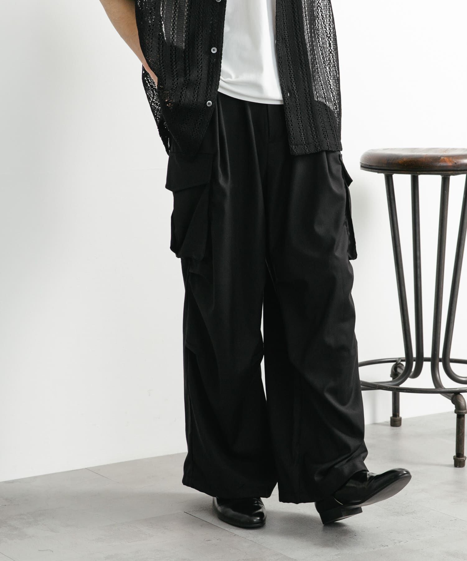 SENSE OF PLACE by URBAN RESEARCH「『ユニセックス』ワイドカーゴパンツ」|その他|