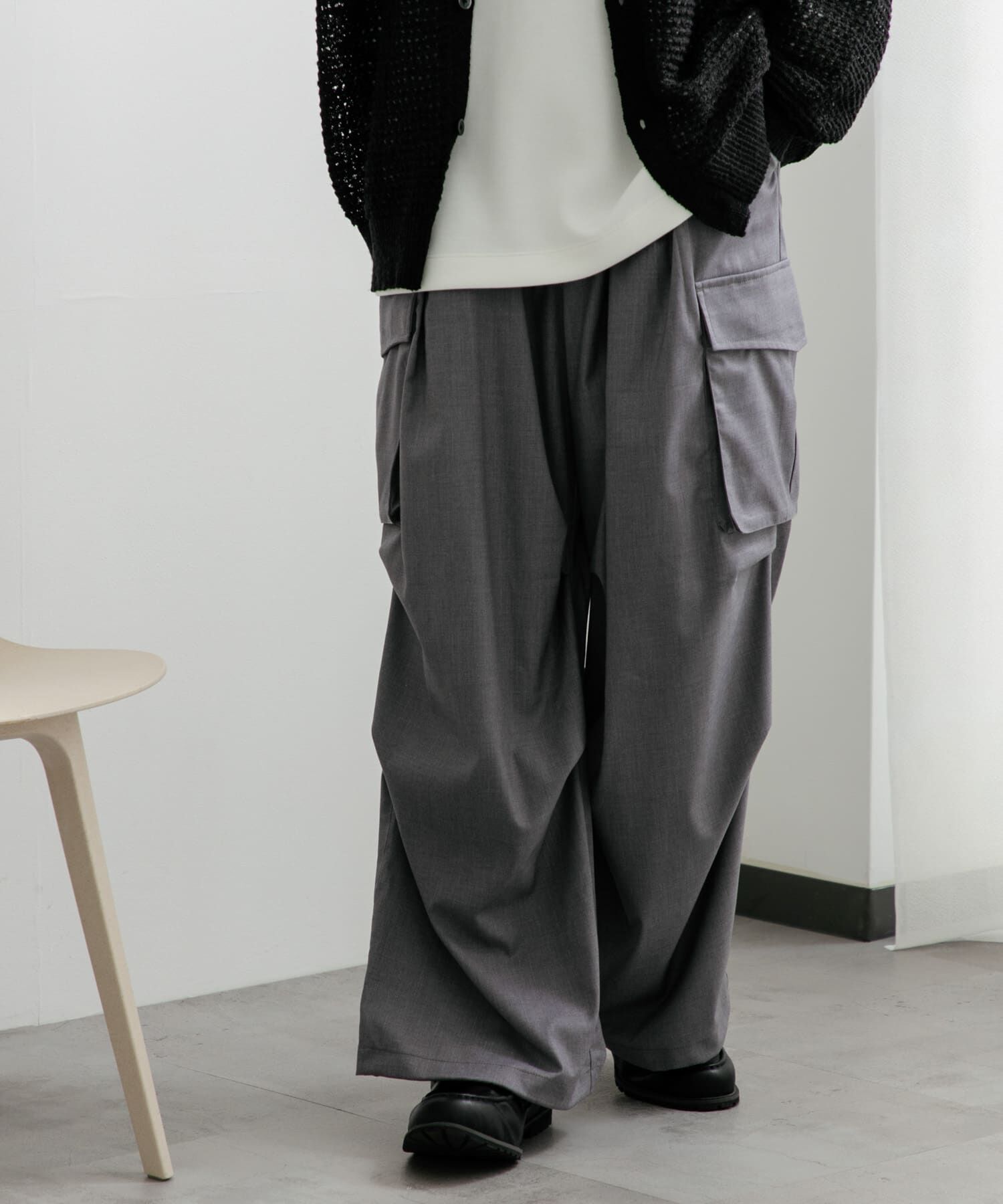 SENSE OF PLACE by URBAN RESEARCH「『ユニセックス』ワイドカーゴパンツ」|その他|