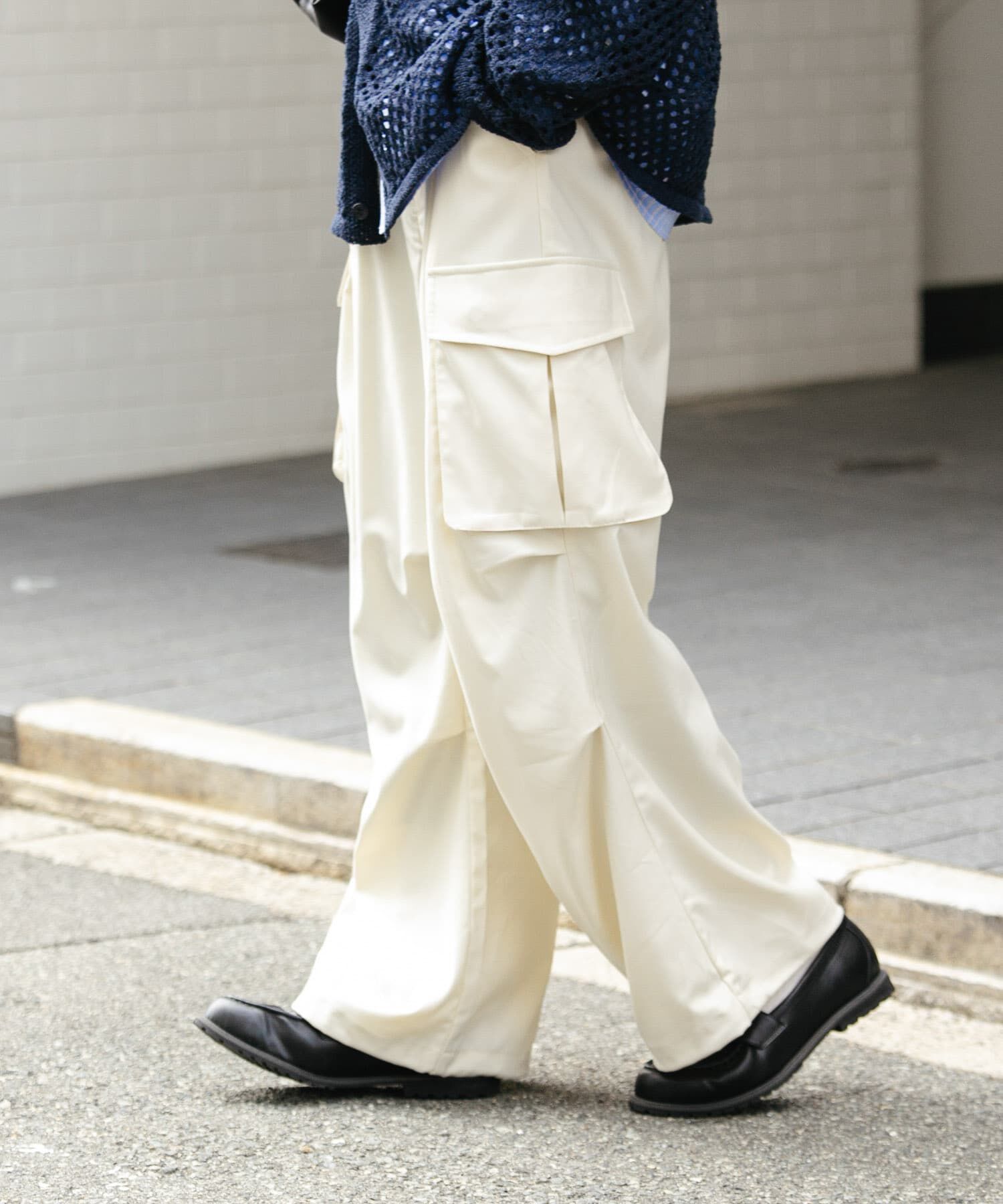 SENSE OF PLACE by URBAN RESEARCH「『ユニセックス』ワイドカーゴパンツ」|その他|