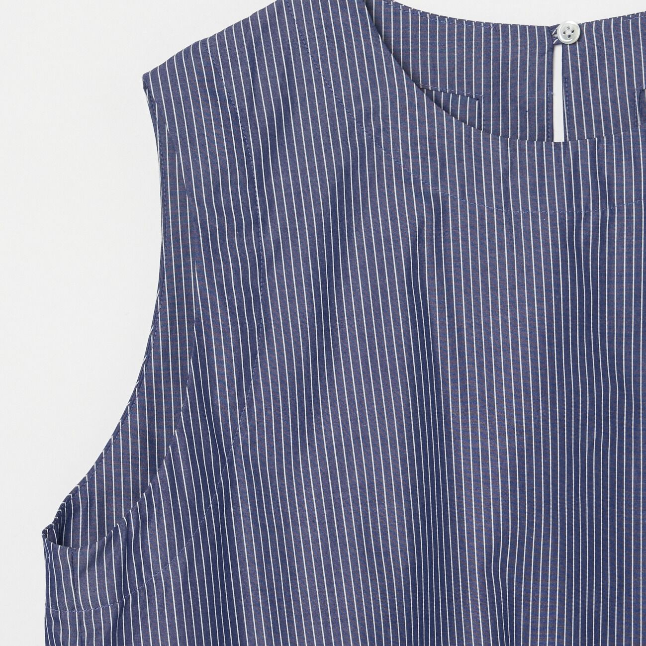 HELIOPOLE「HELIOPOLE SIDE SLIT SLEEVELESS」|シャツ・ブラウス|