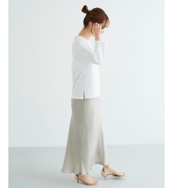  「BOUQUETロゴ7分袖T」|Tシャツ・カットソー|