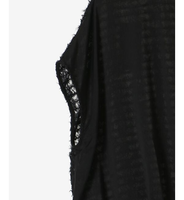  「シアーフリンジフレンチスリーブブラウス」|シャツ・ブラウス|