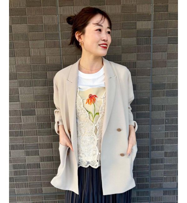 le.coeur blanc「TOLIGHT&times;le.coeur blancロゴプリントTシャツ」|Tシャツ・カットソー|